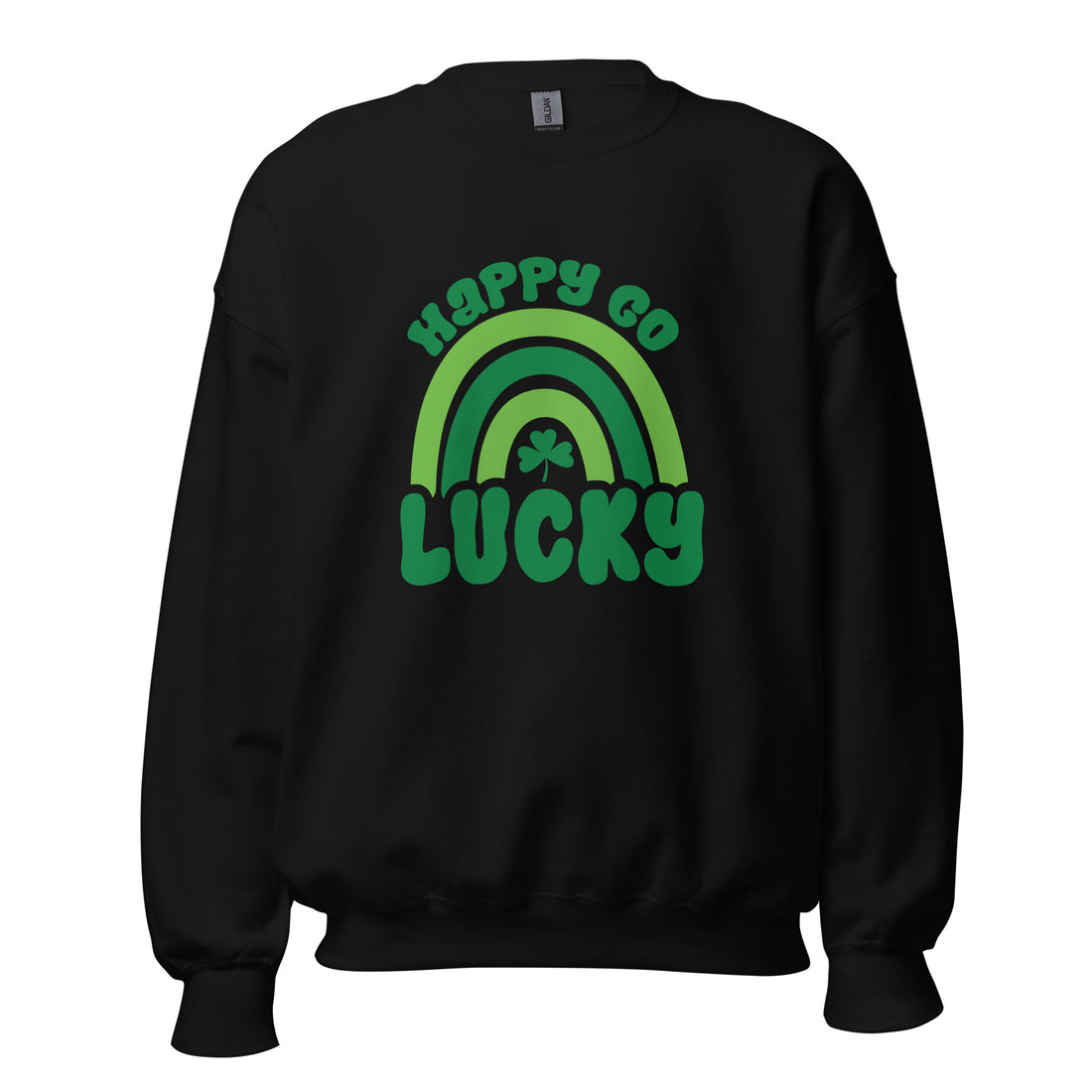 St Pats Happy Go Lucky Crewneck Sweatshirt