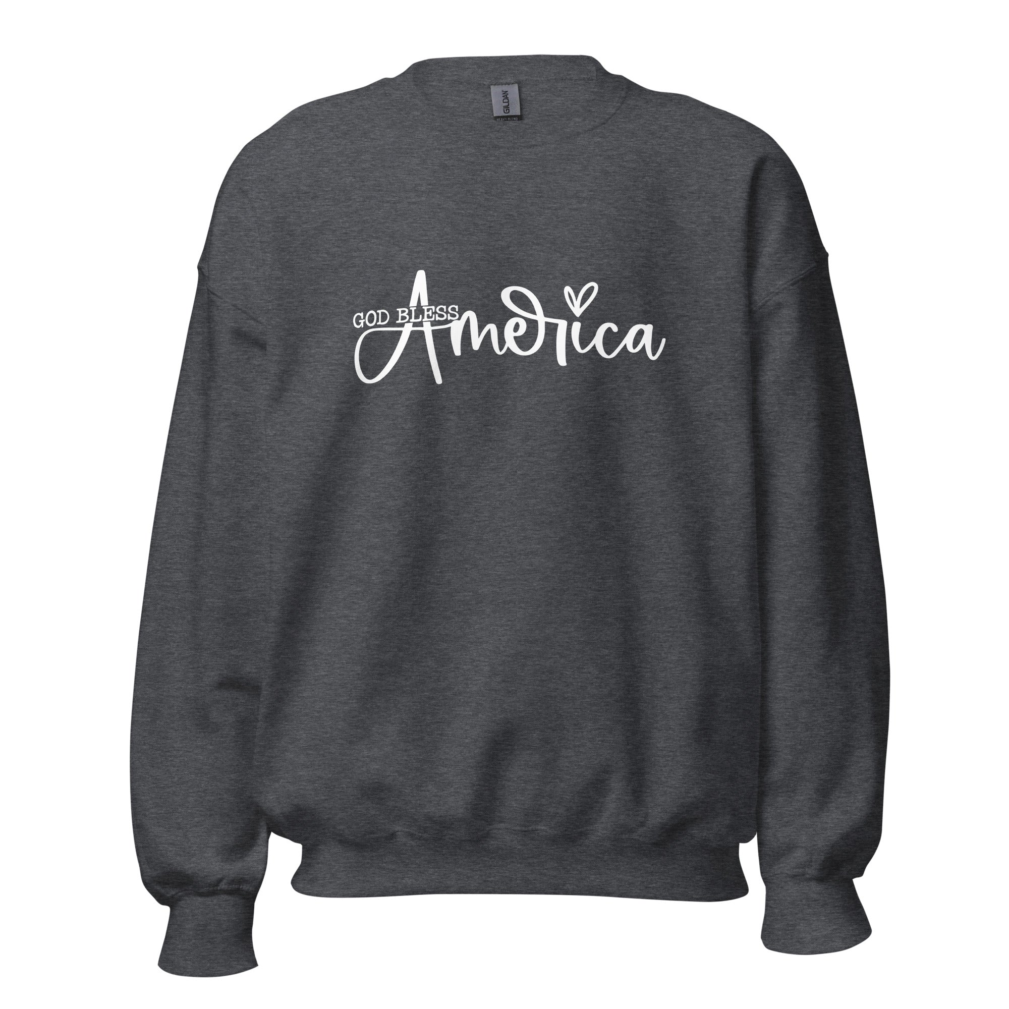 God Bless America Crewneck Sweatshirt