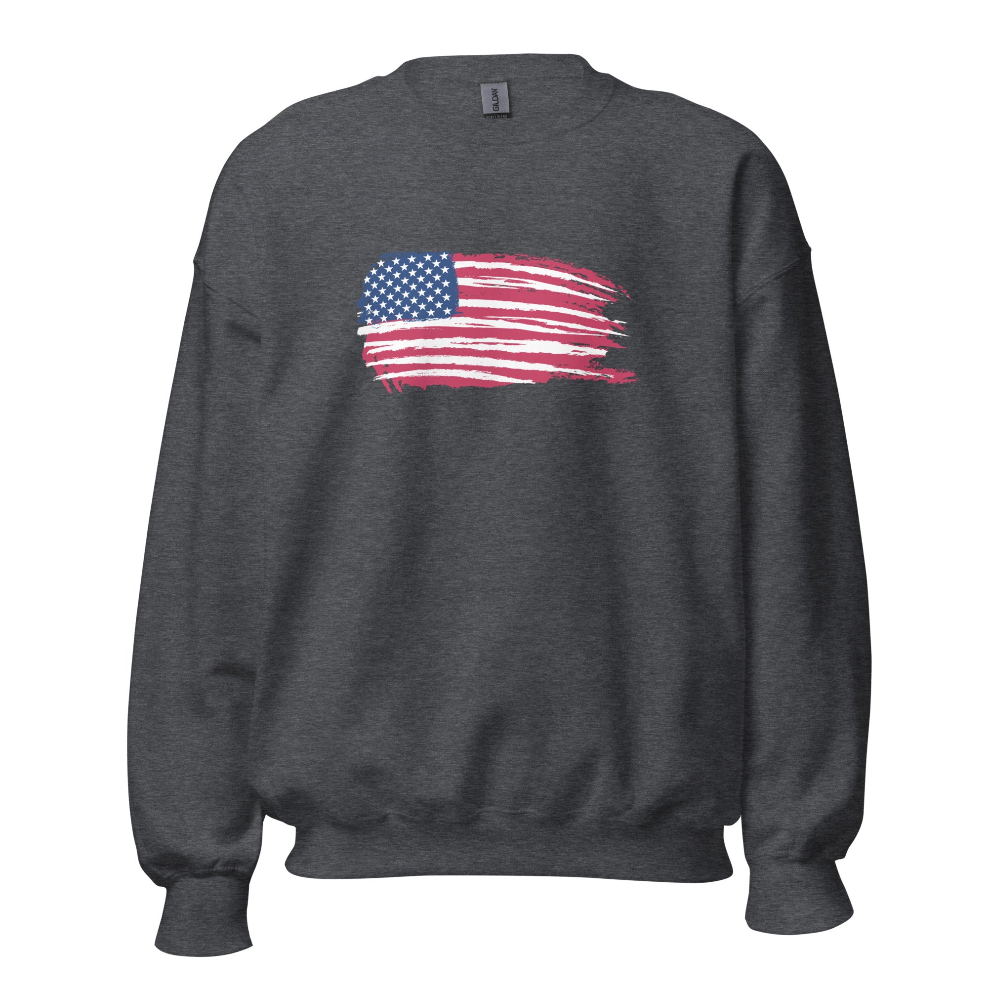 American Flag Crewneck Sweatshirt