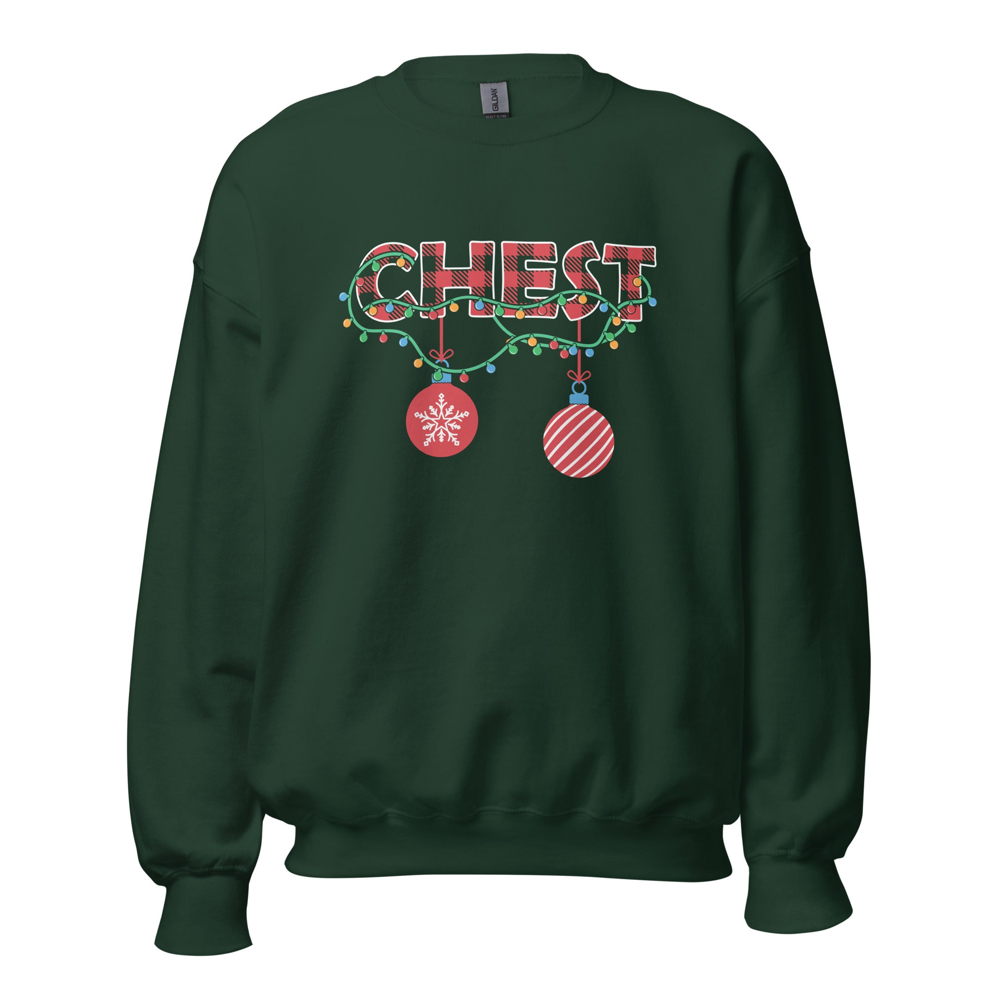 Christmas Chest (nut) Crewneck Sweatshirt