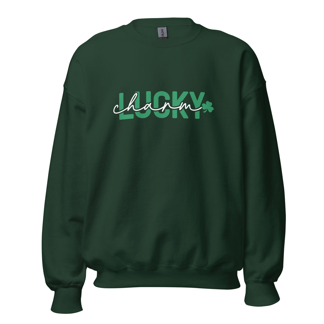 St Pats Lucky Charm Crewneck Sweatshirt