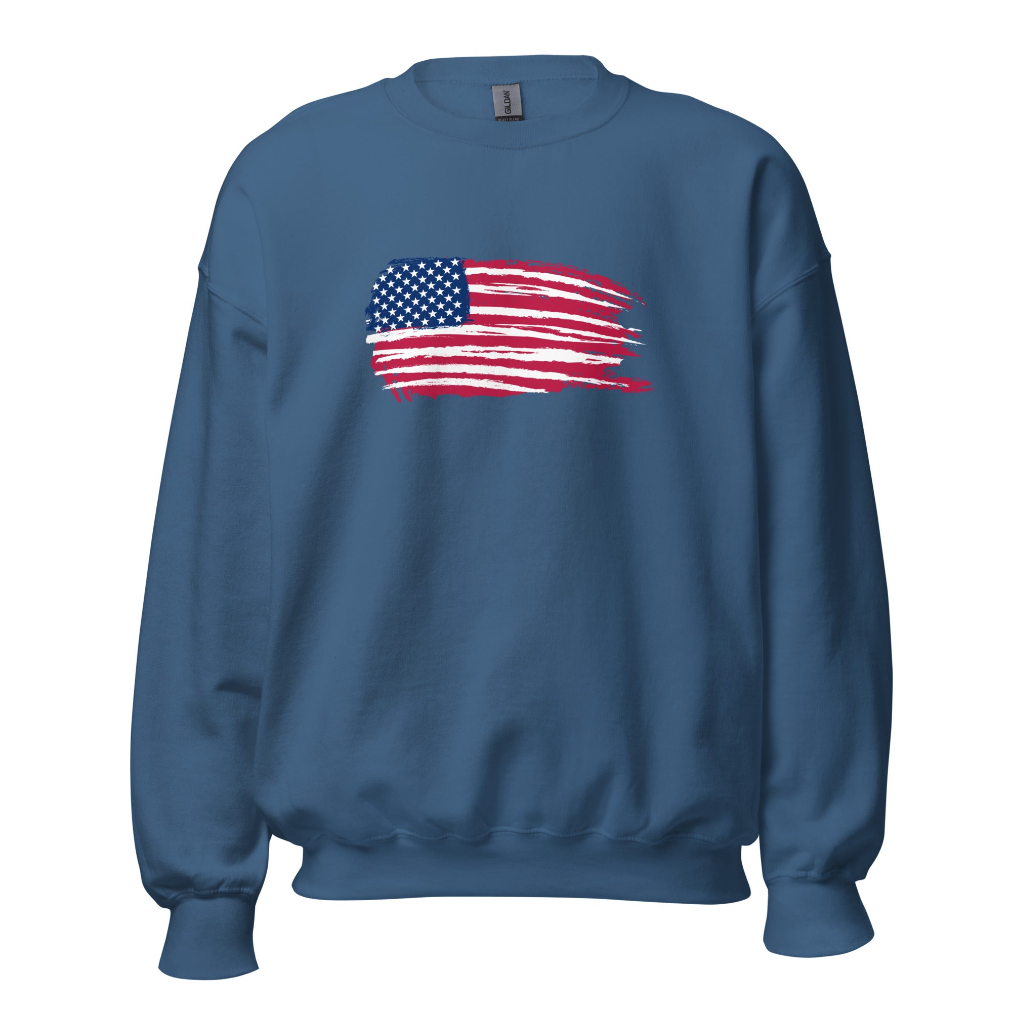 American Flag Crewneck Sweatshirt