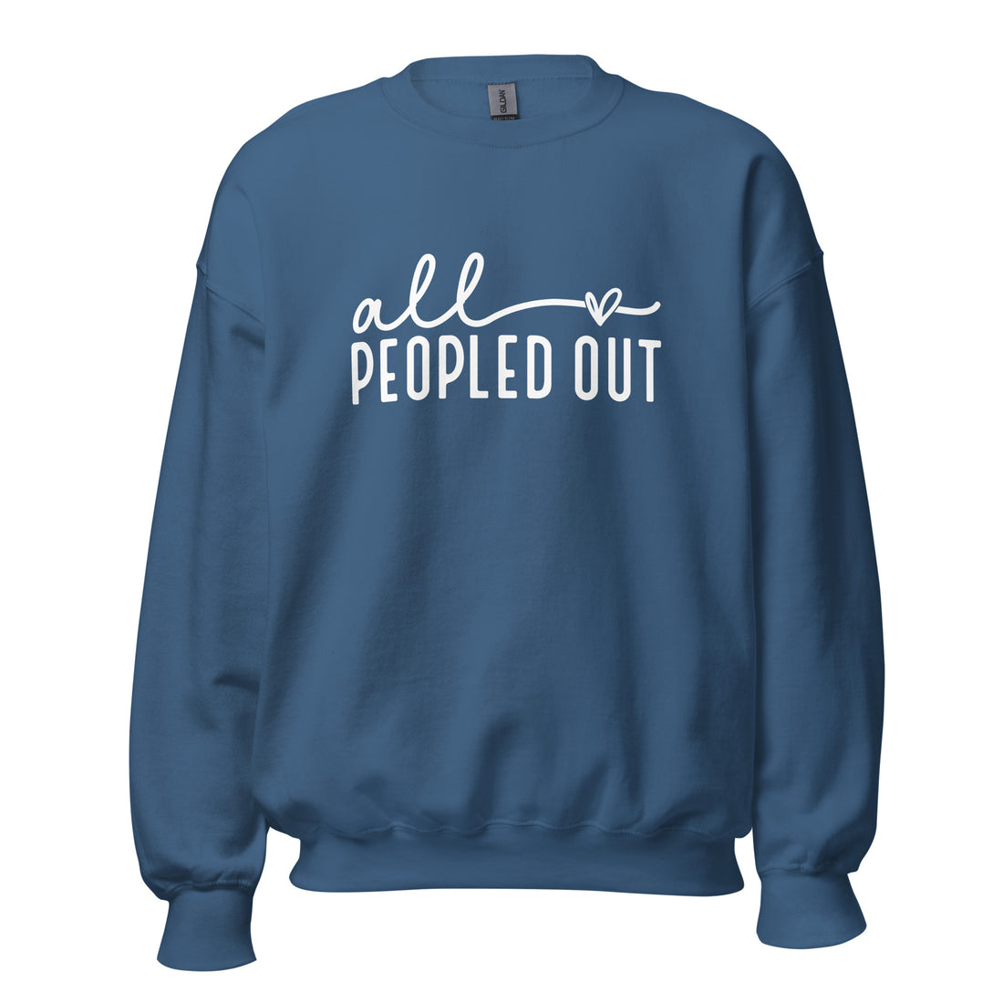 All Peopled Out Crewneck Sweatshirt