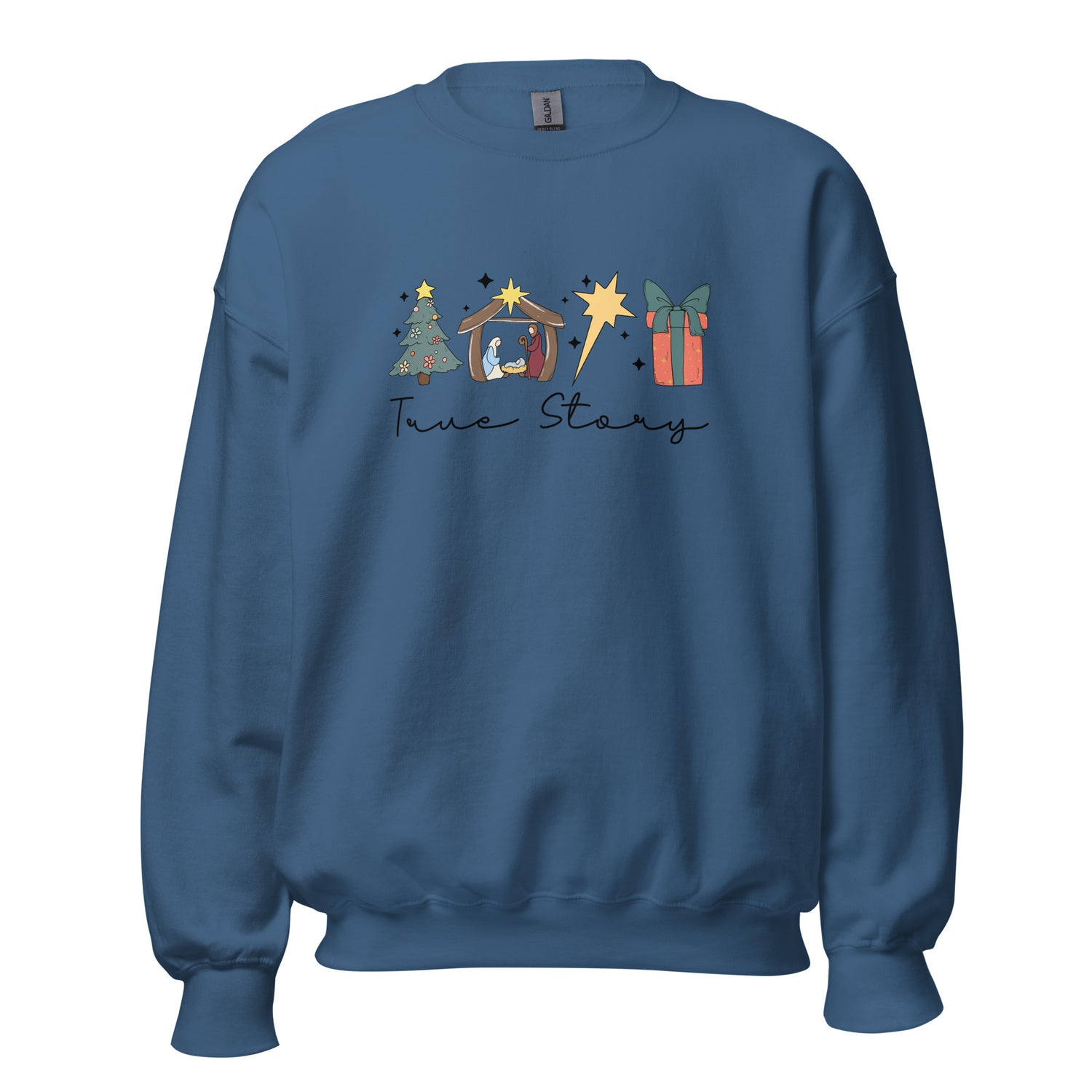 Christmas True Story Crewneck Sweatshirt