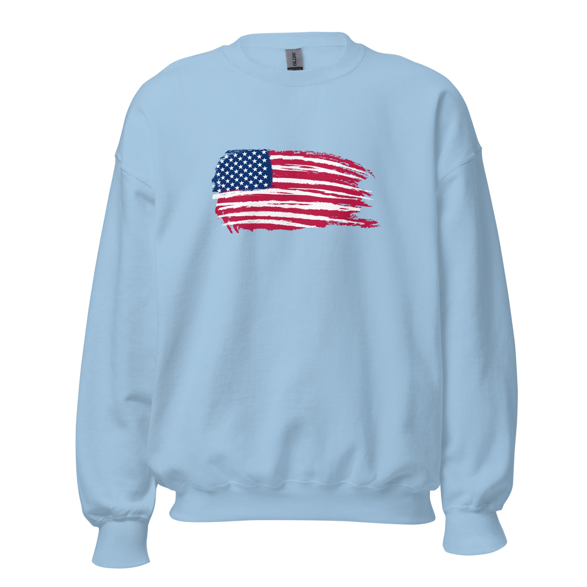 American Flag Crewneck Sweatshirt