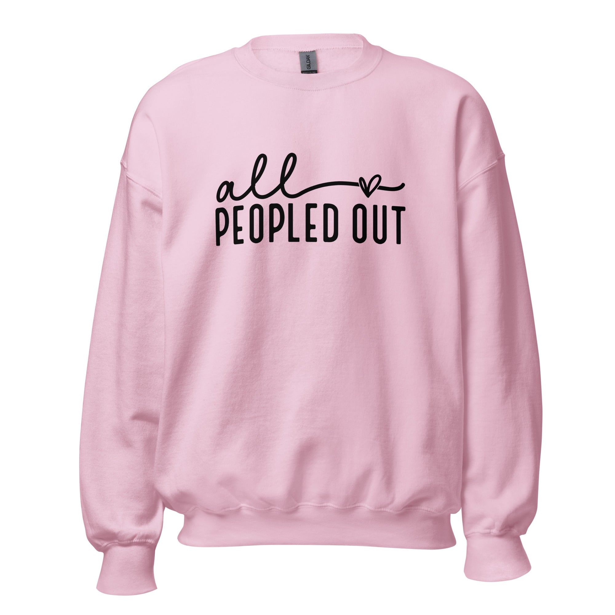 All Peopled Out Crewneck Sweatshirt