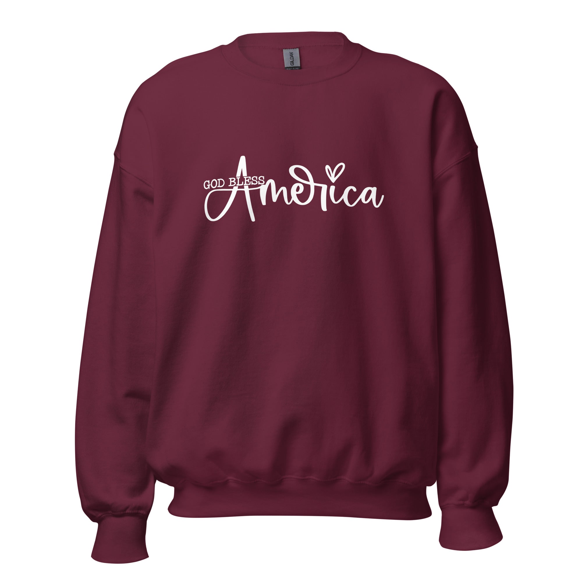 God Bless America Crewneck Sweatshirt