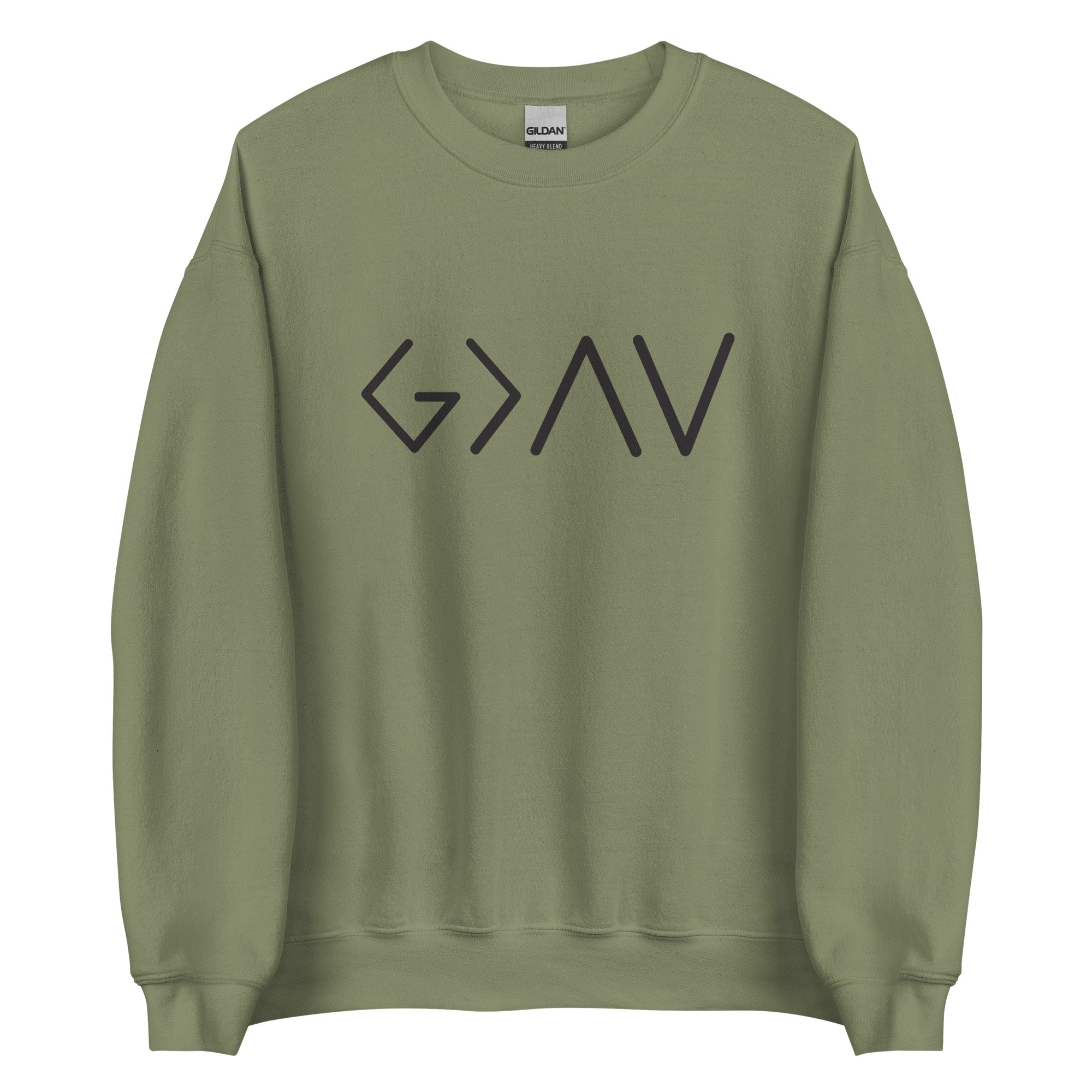 God Is Greater Than The Ups &amp; Downs Crewneck