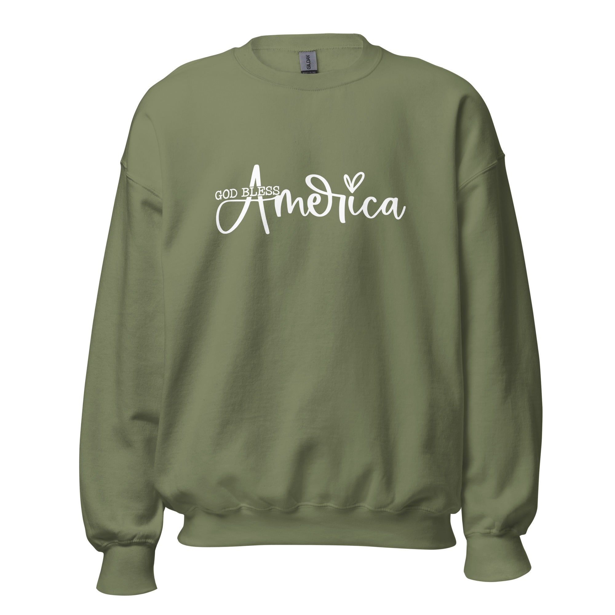 God Bless America Crewneck Sweatshirt