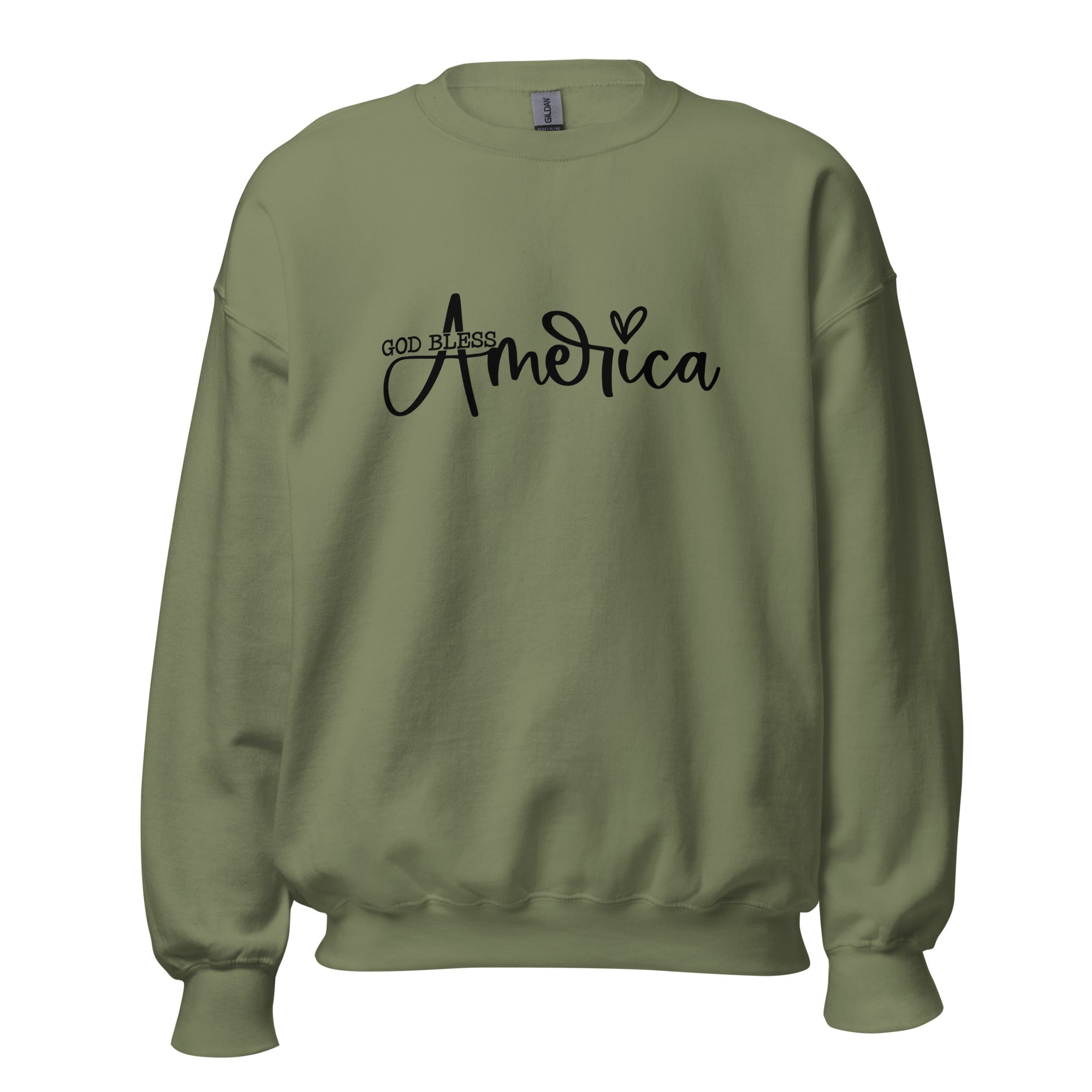 God Bless America Crewneck Sweatshirt