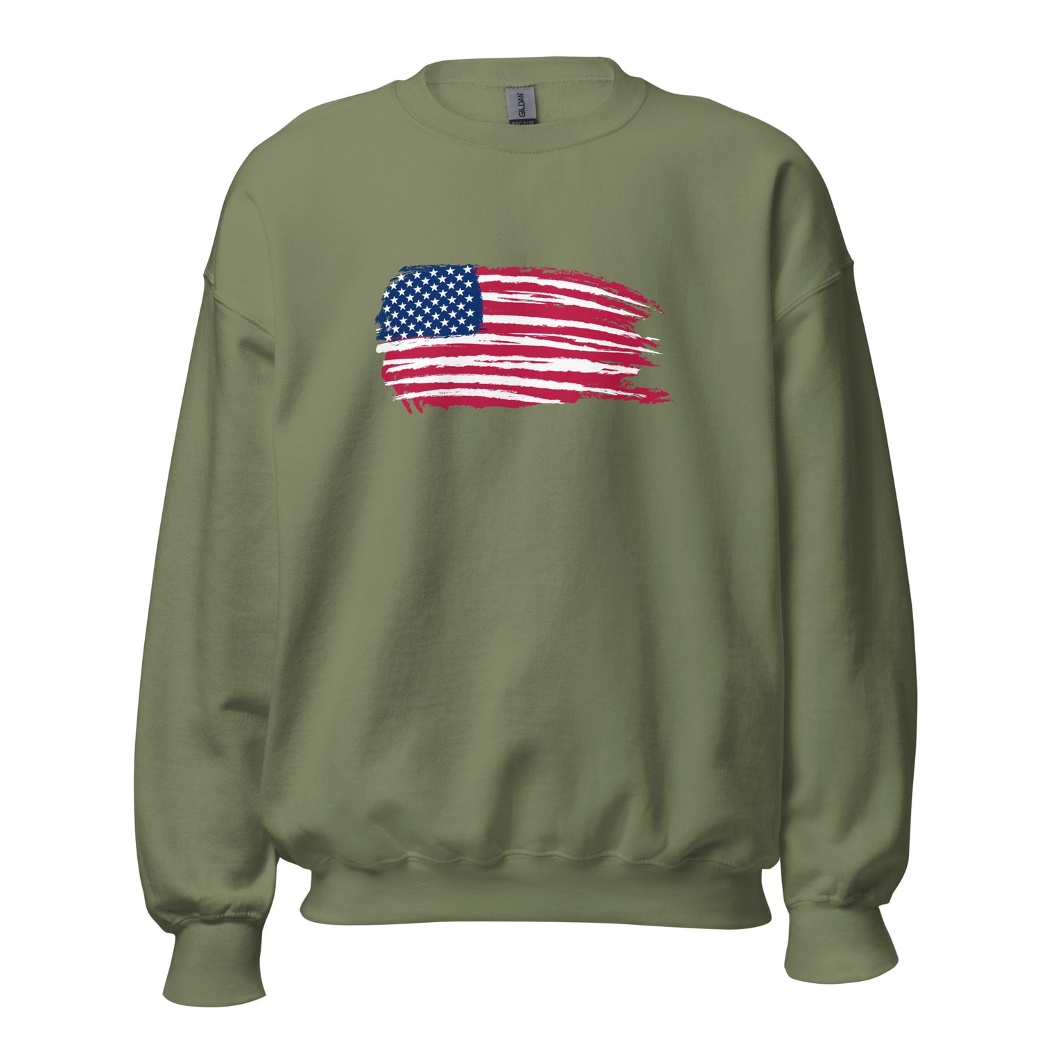 American Flag Crewneck Sweatshirt