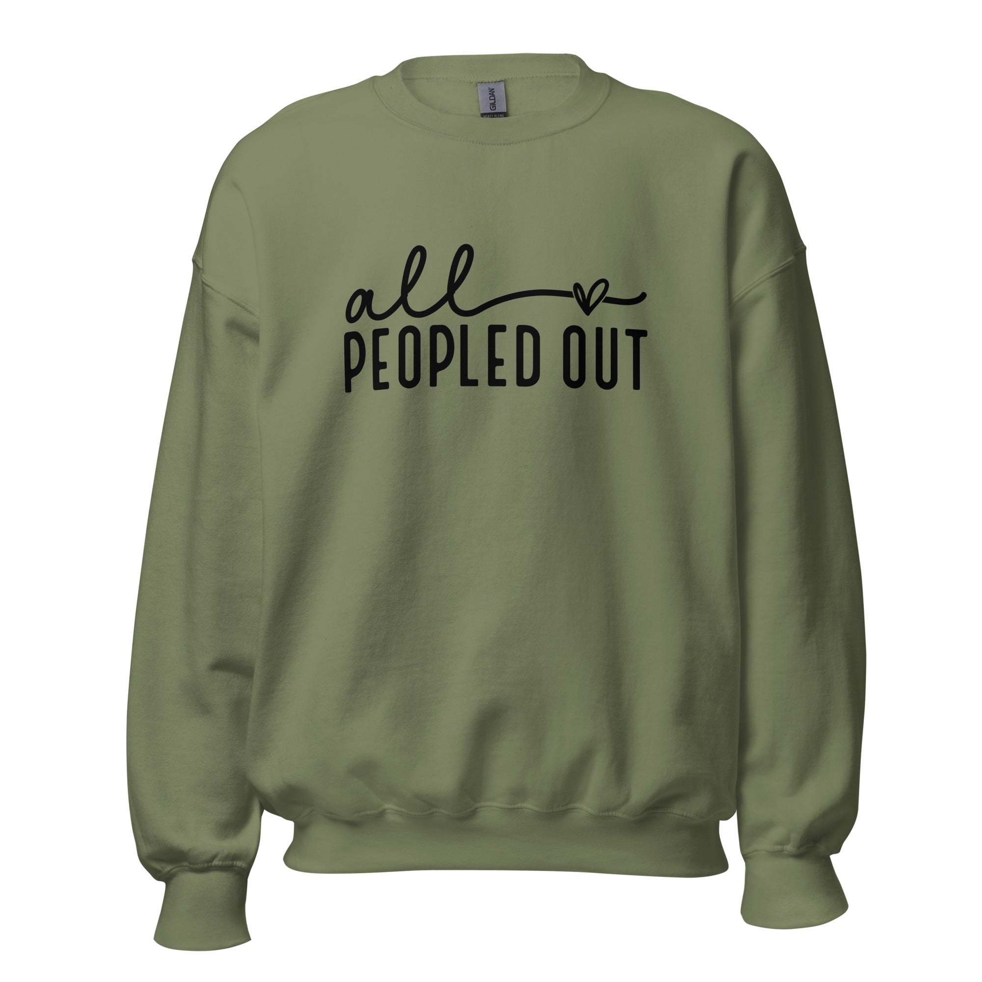 All Peopled Out Crewneck Sweatshirt