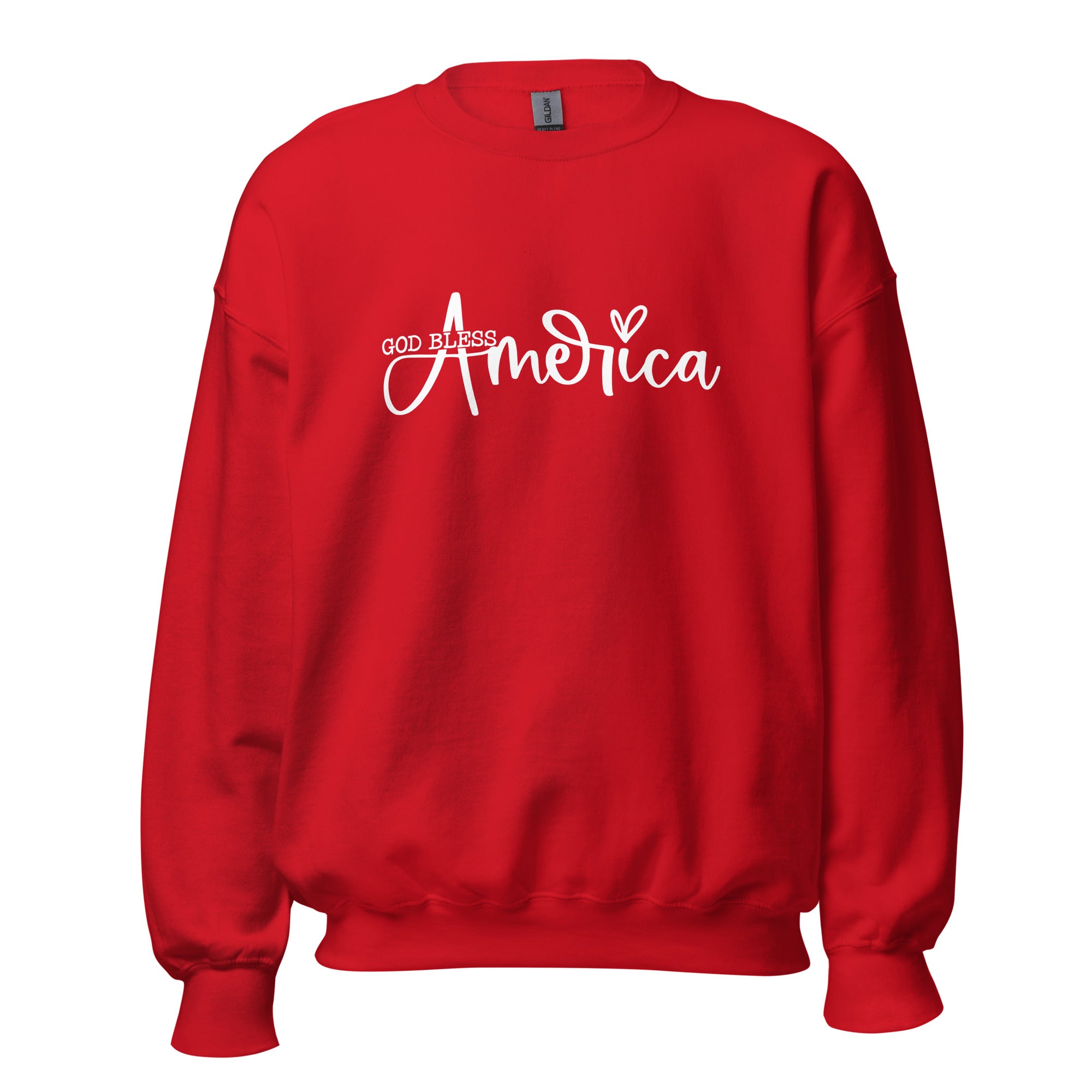 God Bless America Crewneck Sweatshirt