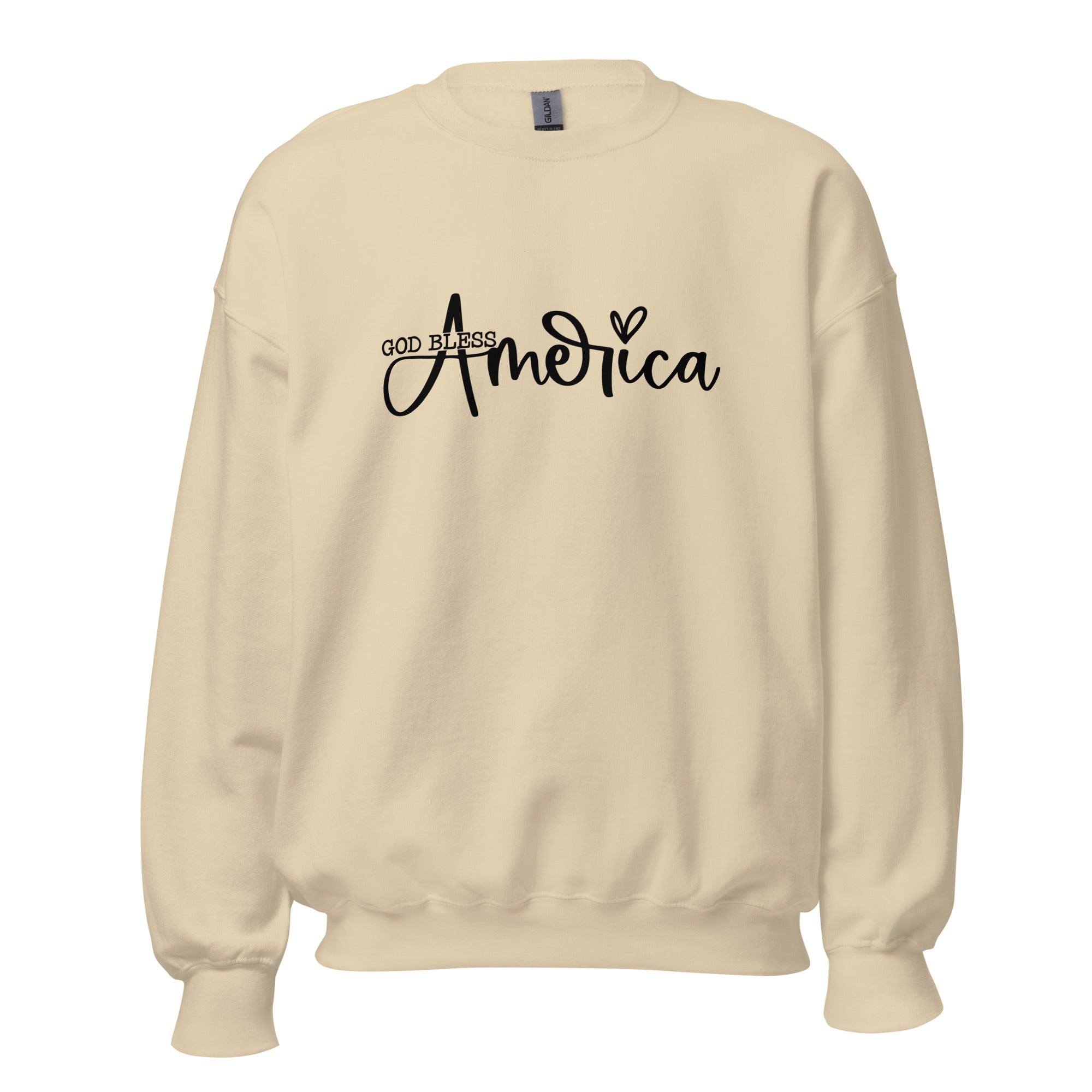 God Bless America Crewneck Sweatshirt