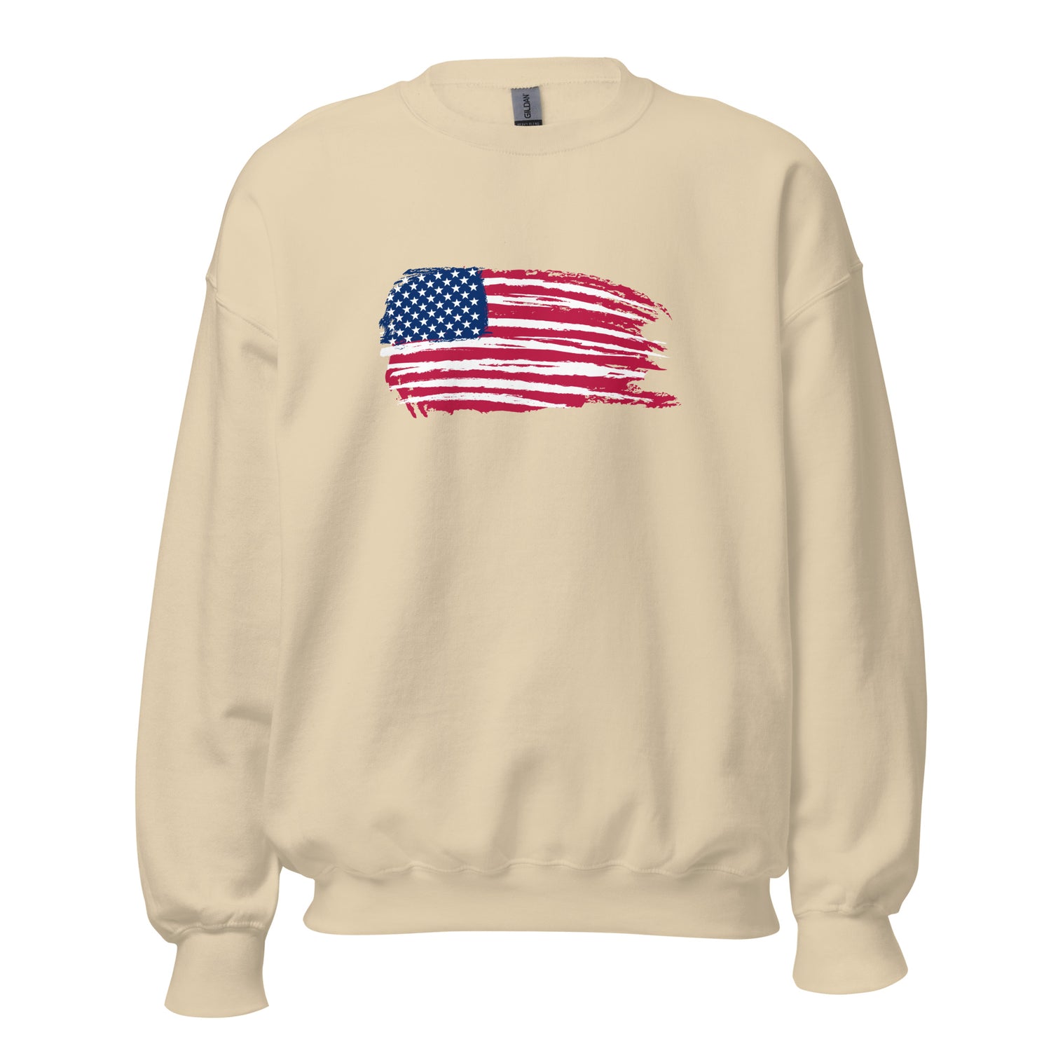 American Flag Crewneck Sweatshirt