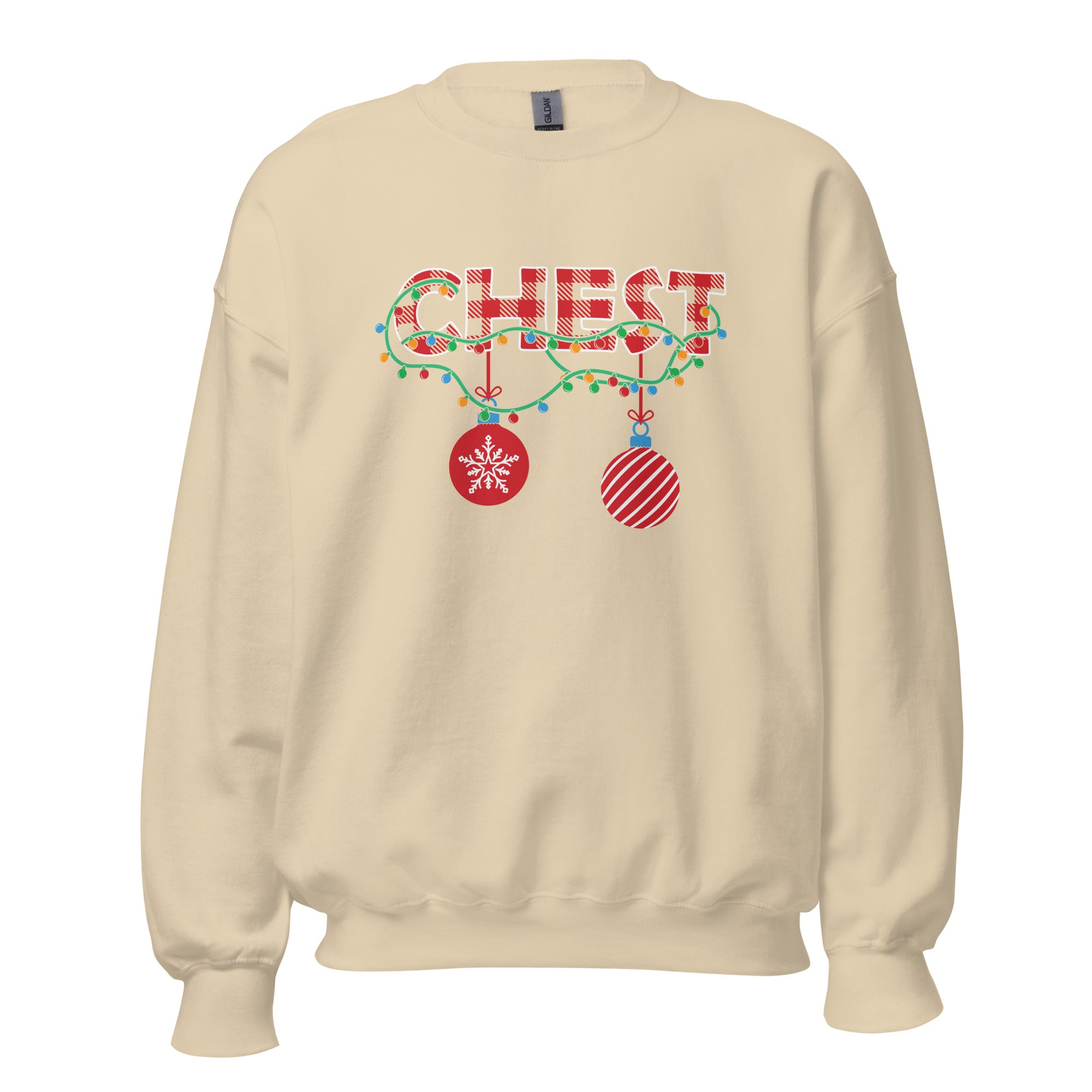 Christmas Chest (nut) Crewneck Sweatshirt