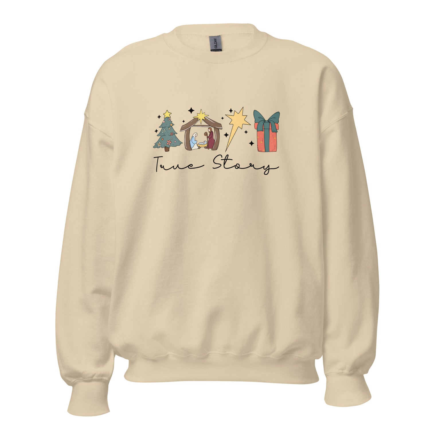 Christmas True Story Crewneck Sweatshirt