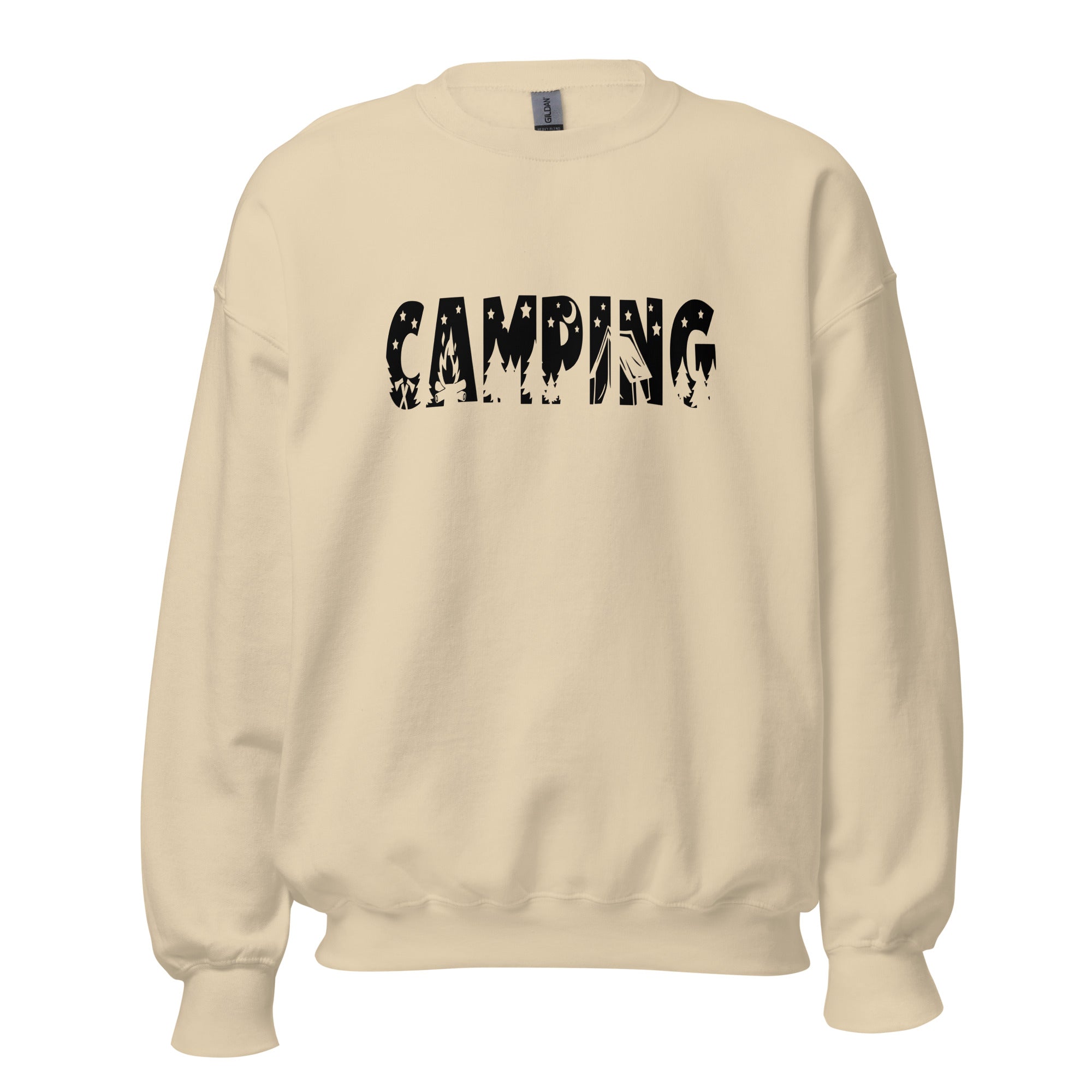 Camping Crewneck Sweatshirt