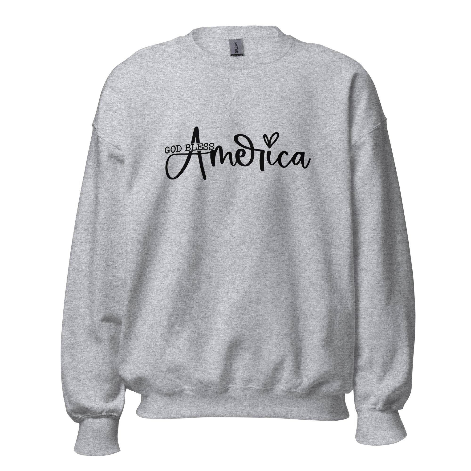 God Bless America Crewneck Sweatshirt