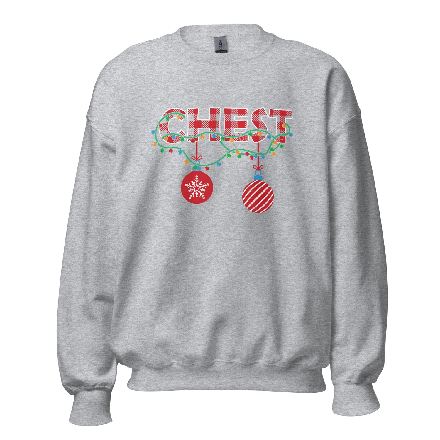 Christmas Chest (nut) Crewneck Sweatshirt