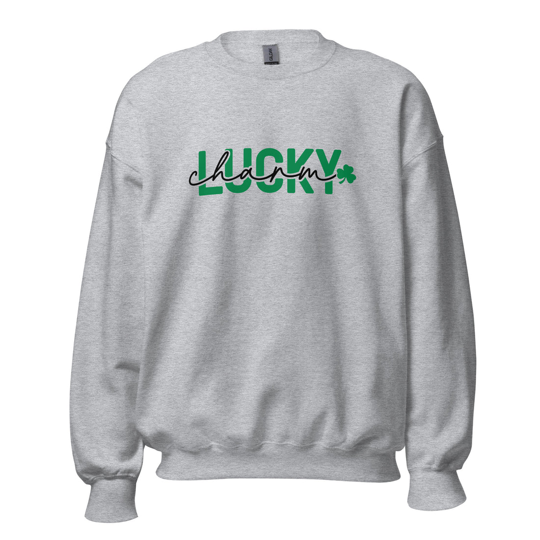 St Pats Lucky Charm Crewneck Sweatshirt