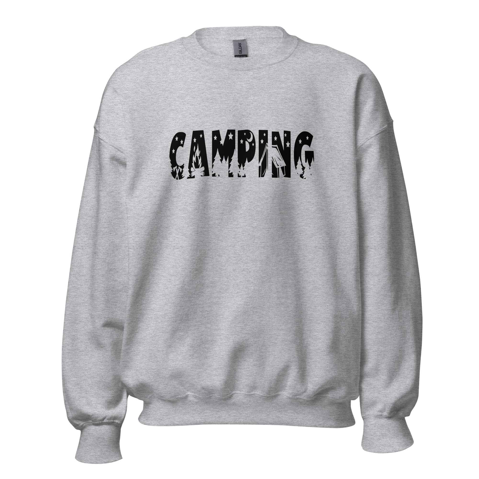 Camping Crewneck Sweatshirt