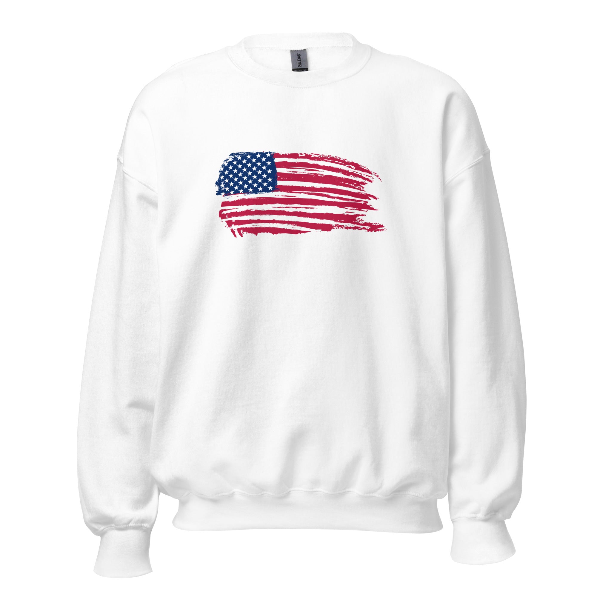 American Flag Crewneck Sweatshirt