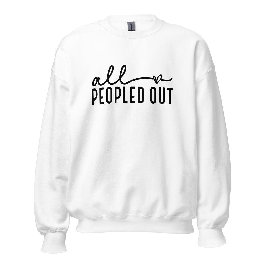 All Peopled Out Crewneck Sweatshirt