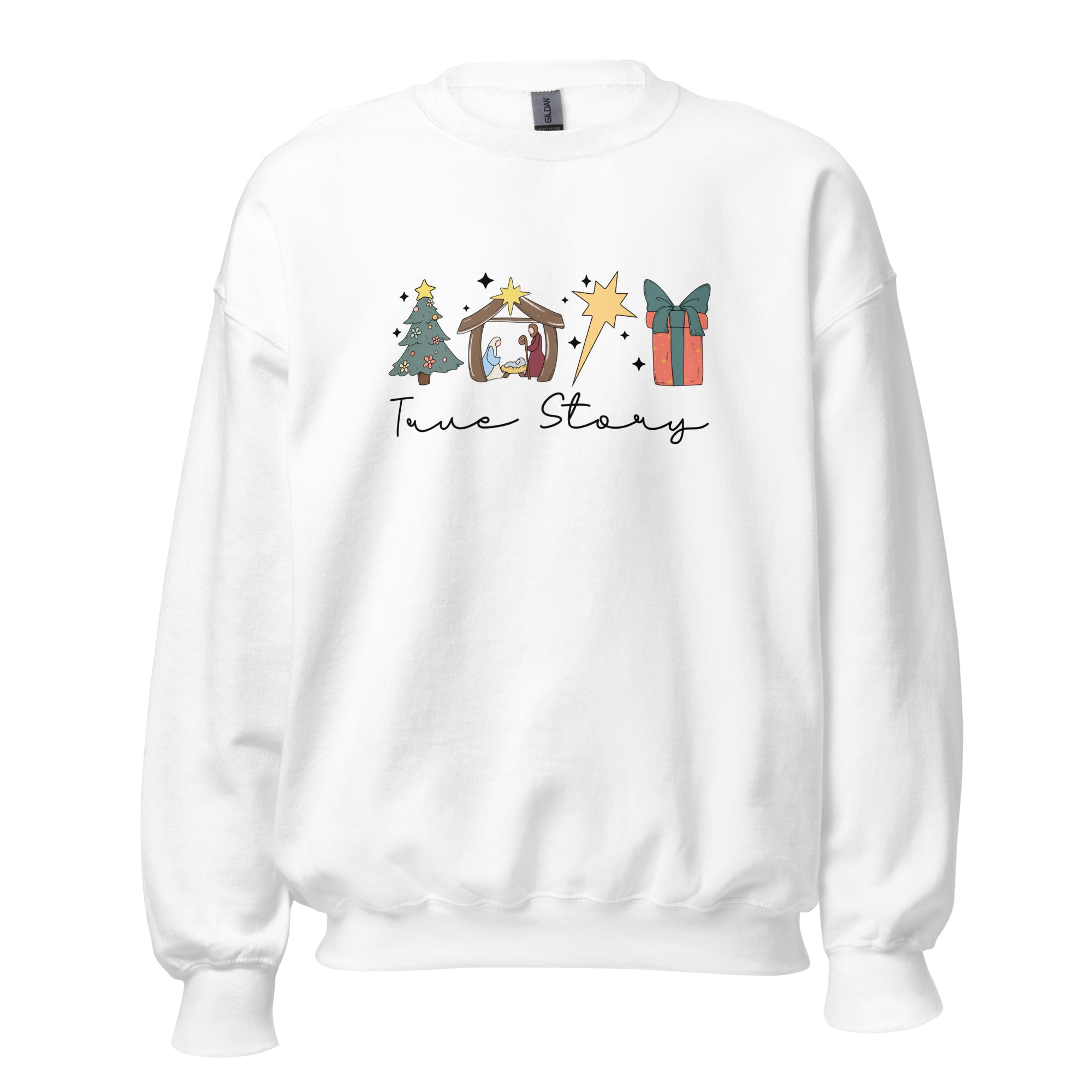 Christmas True Story Crewneck Sweatshirt