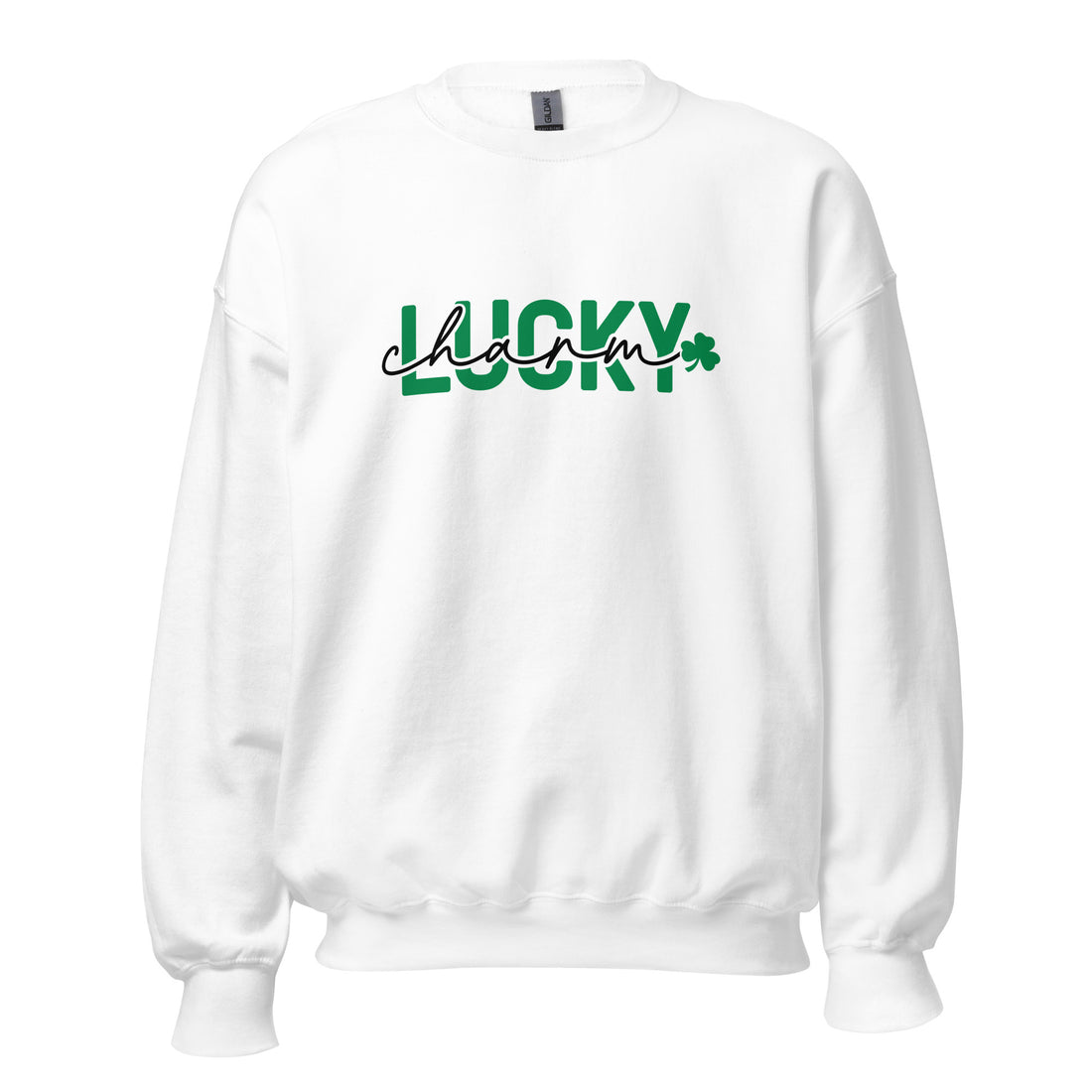 St Pats Lucky Charm Crewneck Sweatshirt