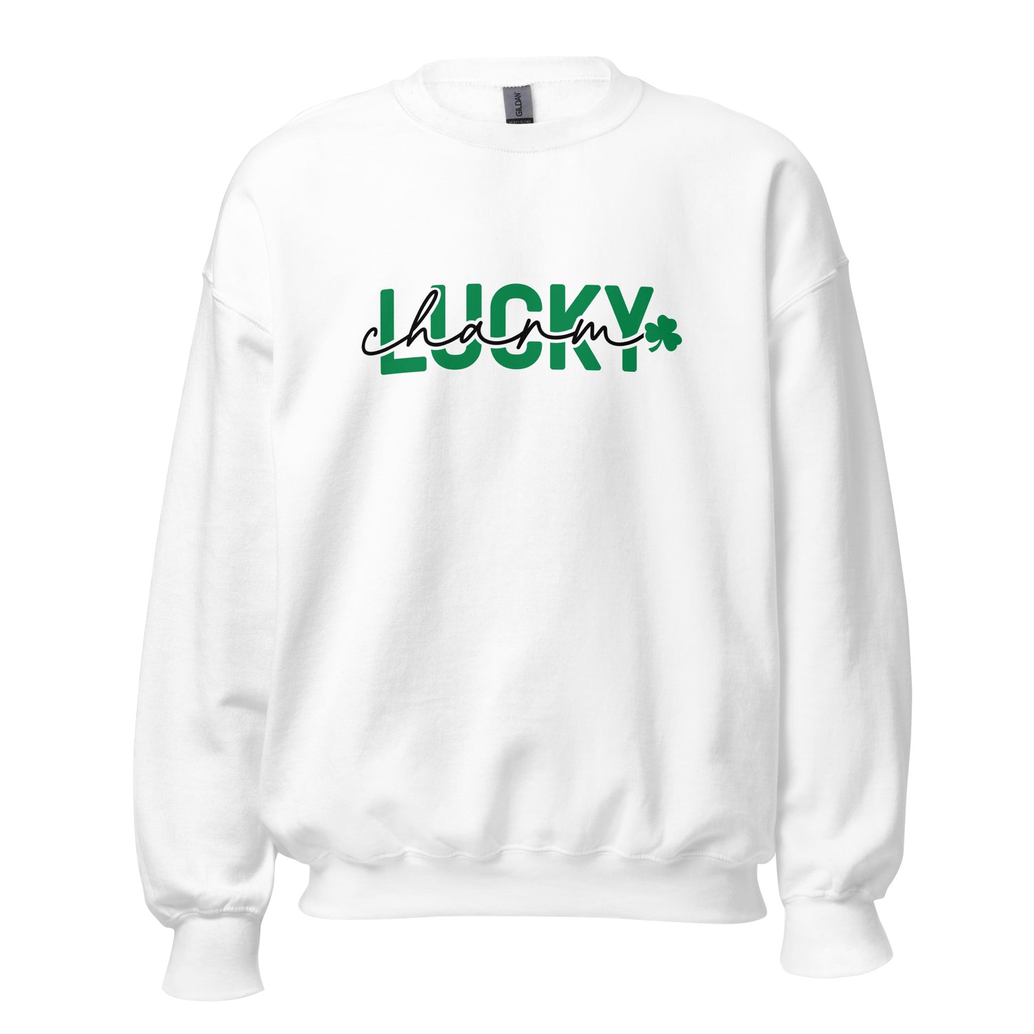 St Pats Lucky Charm Crewneck Sweatshirt