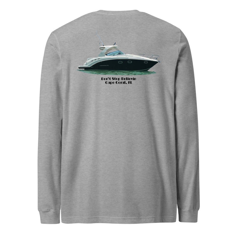 Custom Unisex Cotton Long Sleeve T-Shirt (100% Ring-Spun)