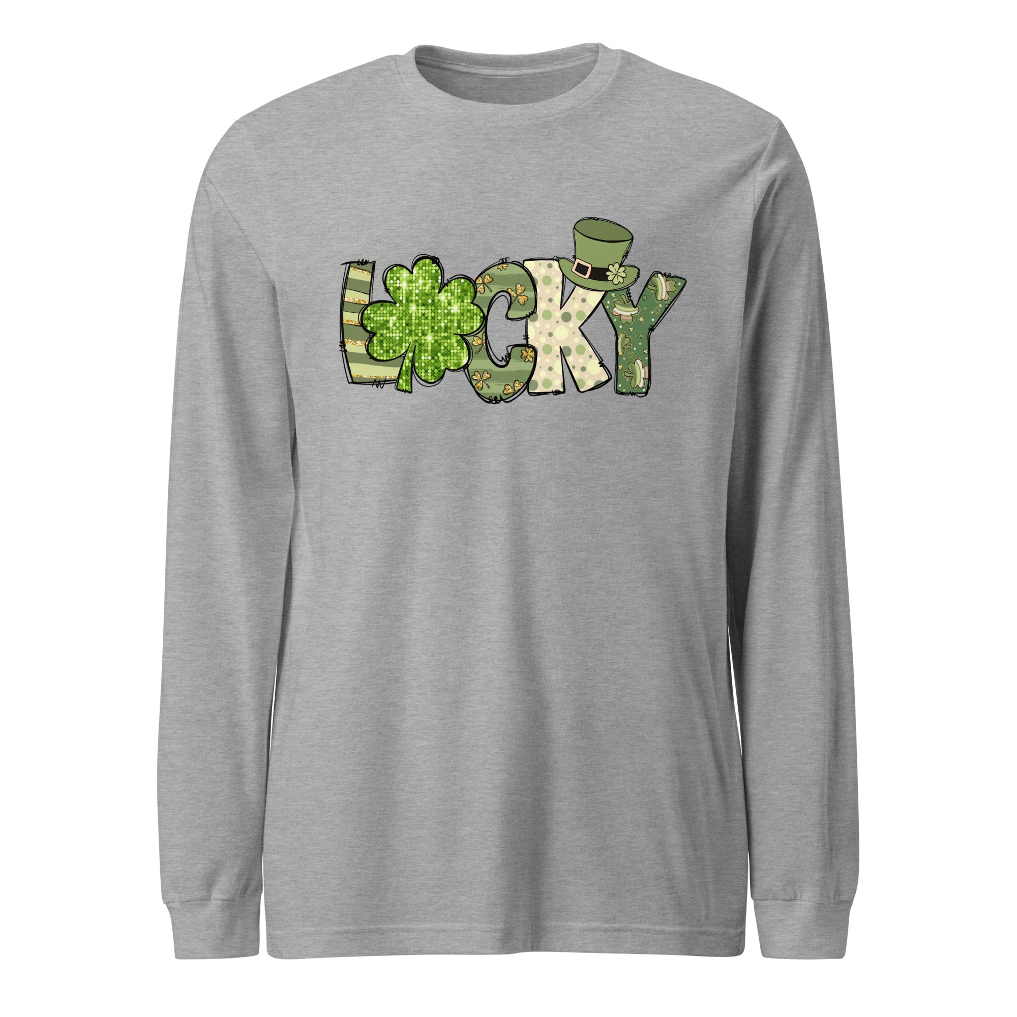 St Pats Lucky Long Sleeve Tshirt