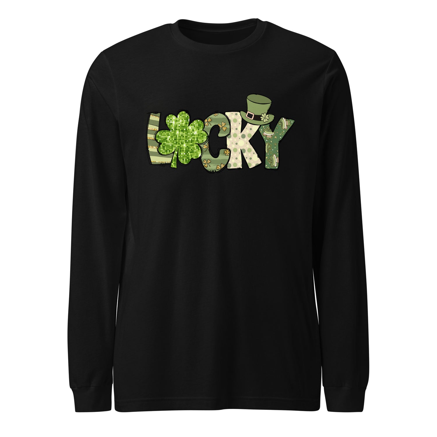 St Pats Lucky Long Sleeve Tshirt