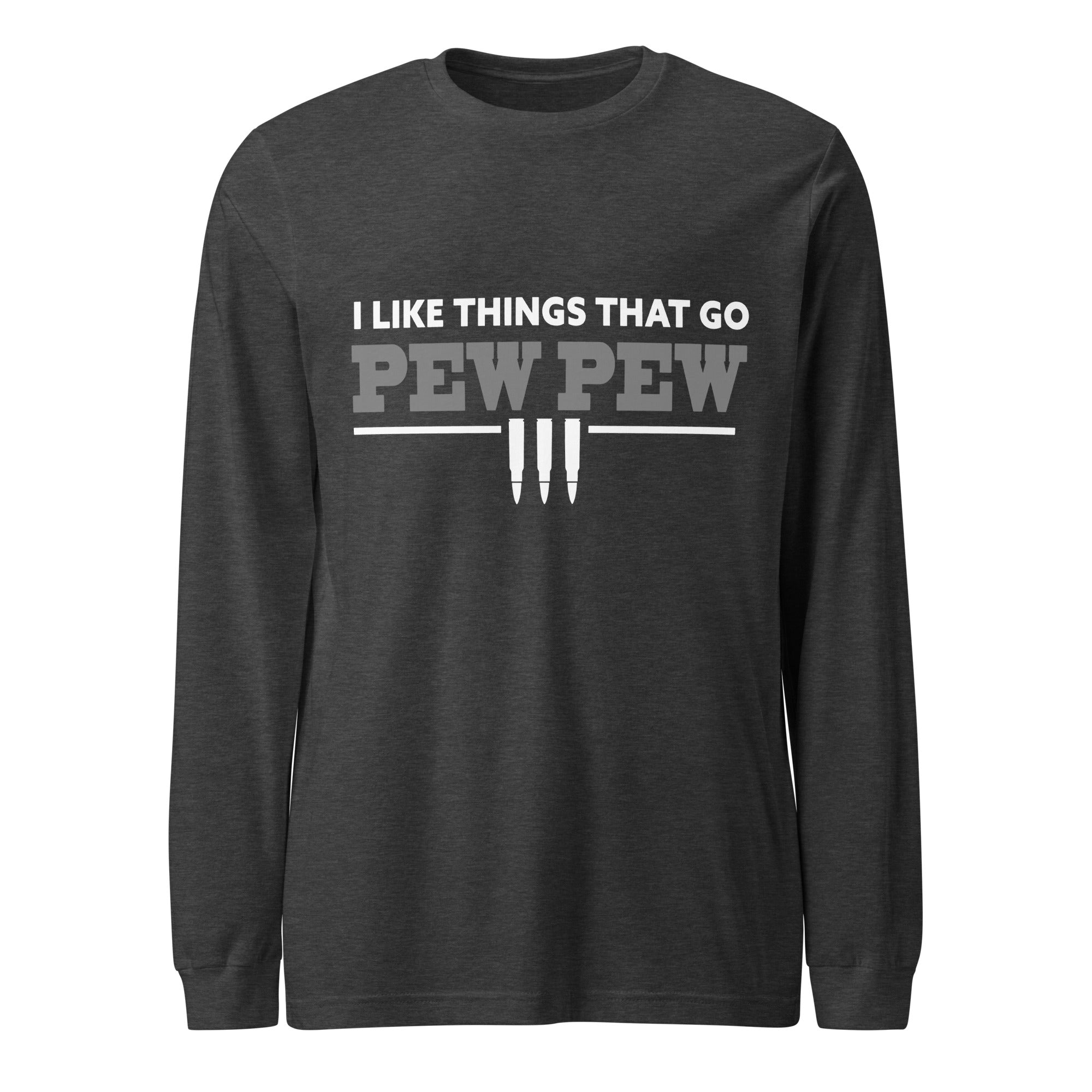 Things That Go Pew Long Sleeve Tshirt