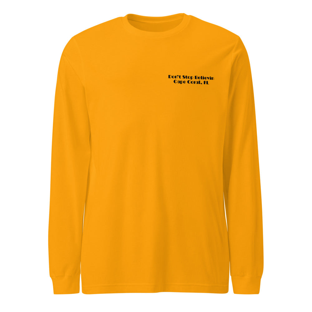 Custom Unisex Cotton Long Sleeve T-Shirt (100% Ring-Spun)