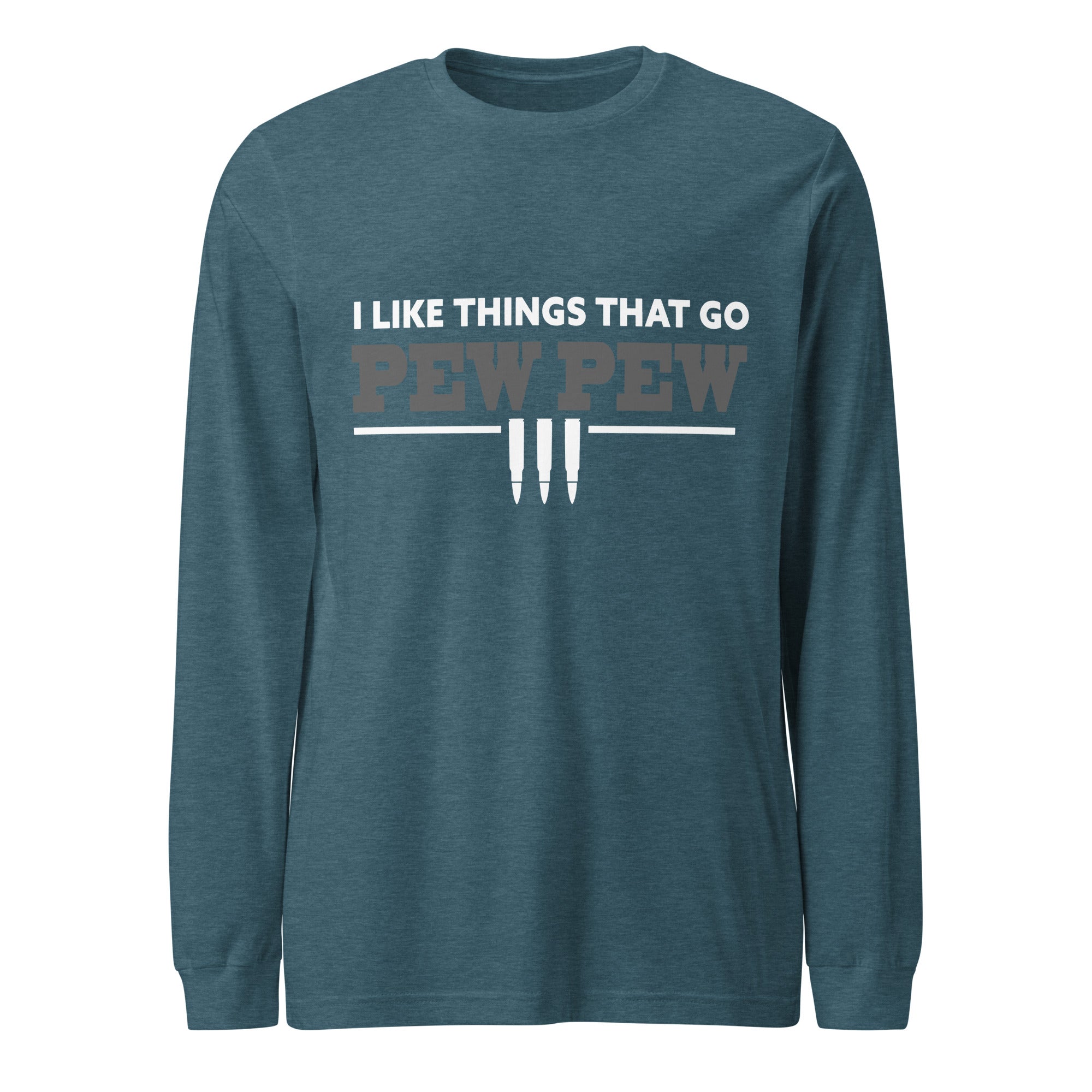 Things That Go Pew Long Sleeve Tshirt