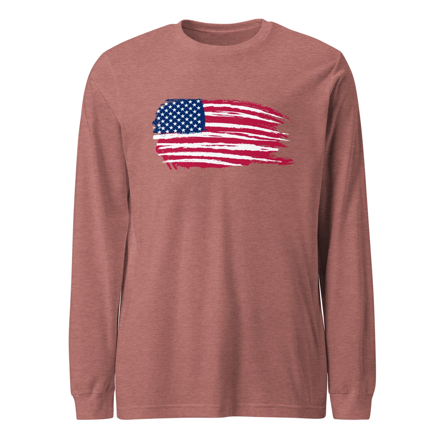 American Flag Long Sleeve Tshirt