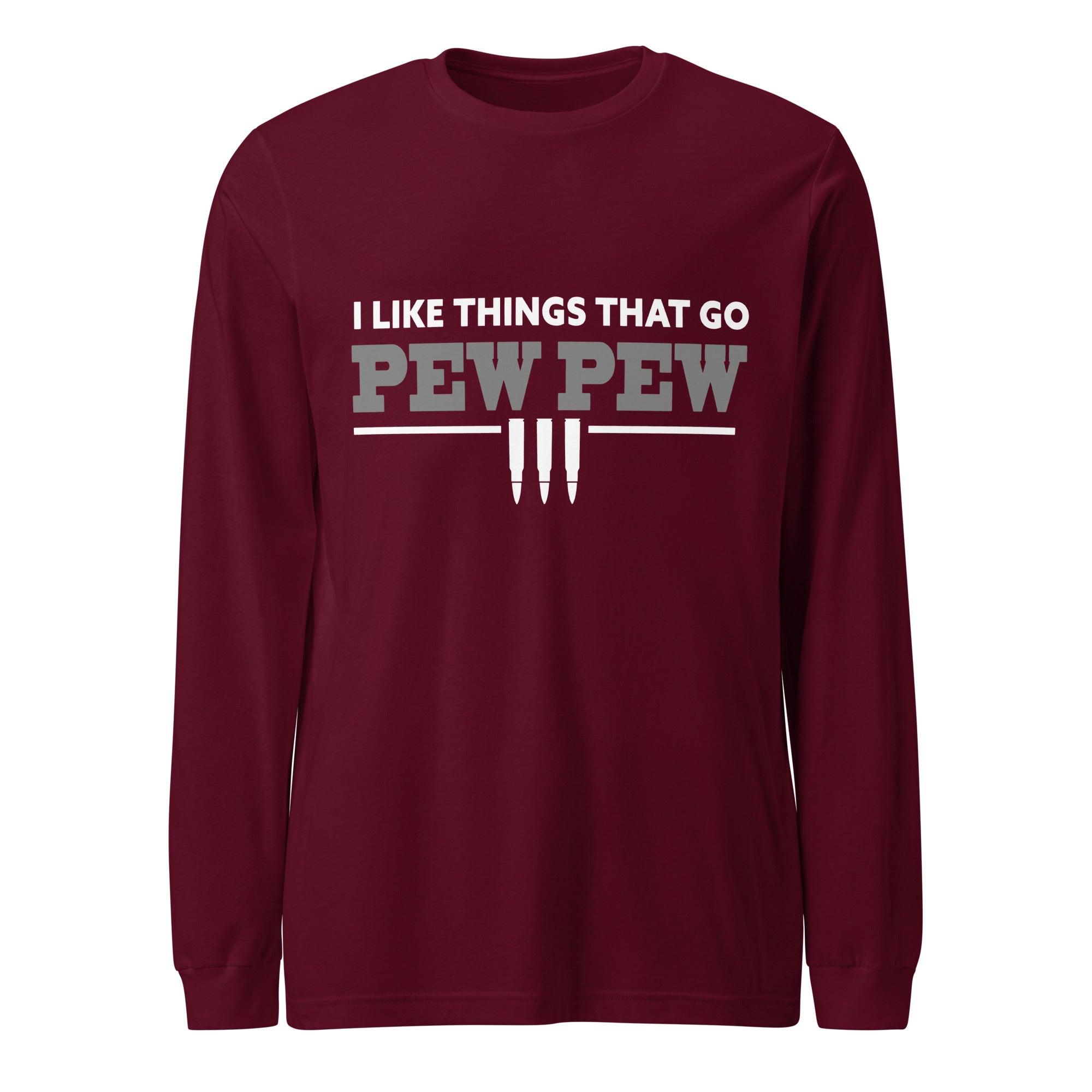 Things That Go Pew Long Sleeve Tshirt