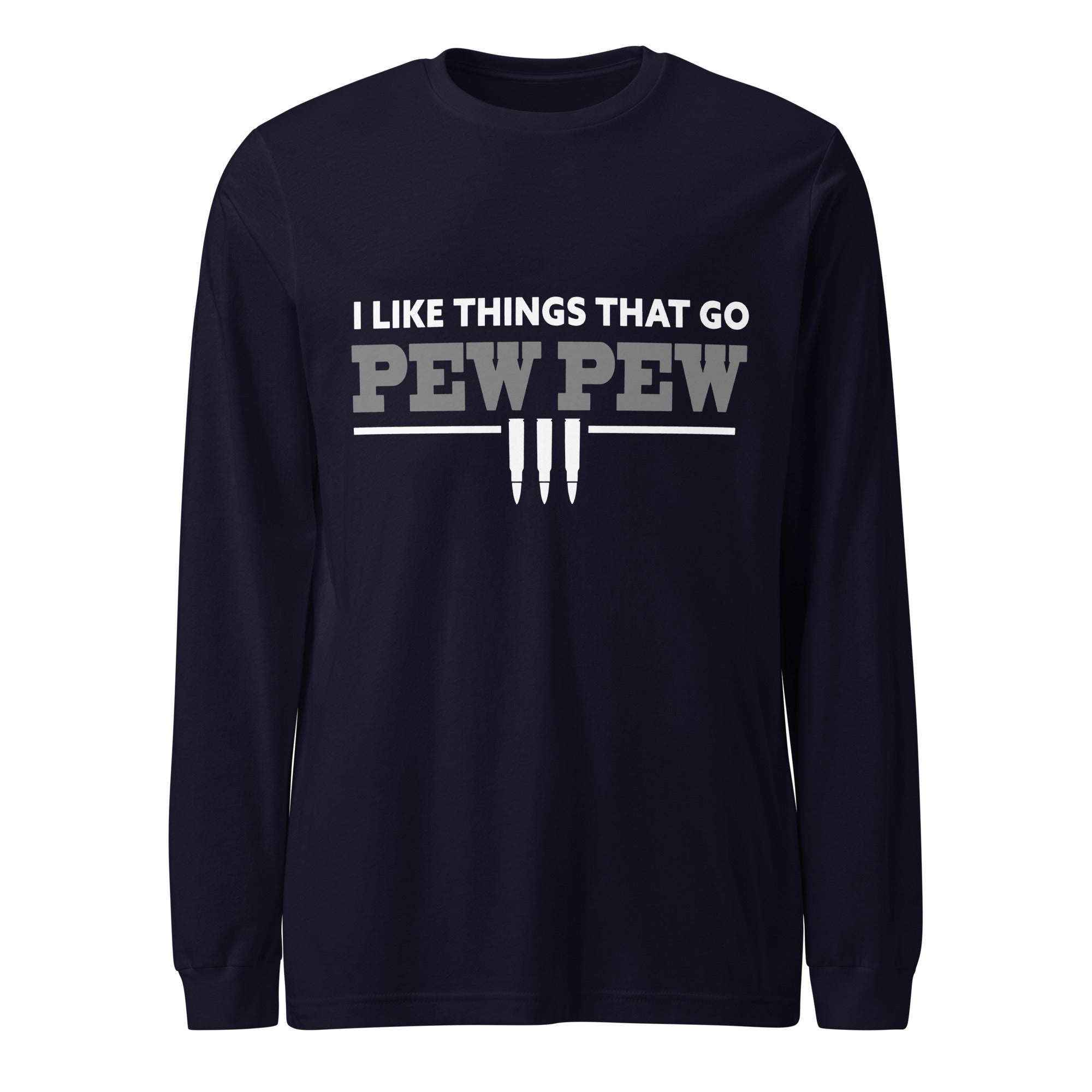 Things That Go Pew Long Sleeve Tshirt