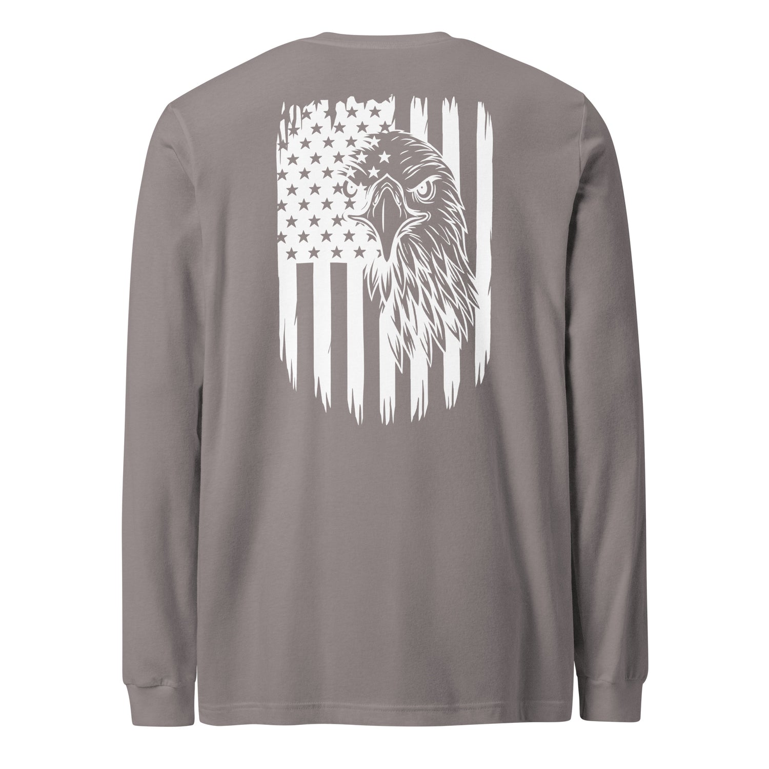 American Flag Eagle Long Sleeve Tshirt