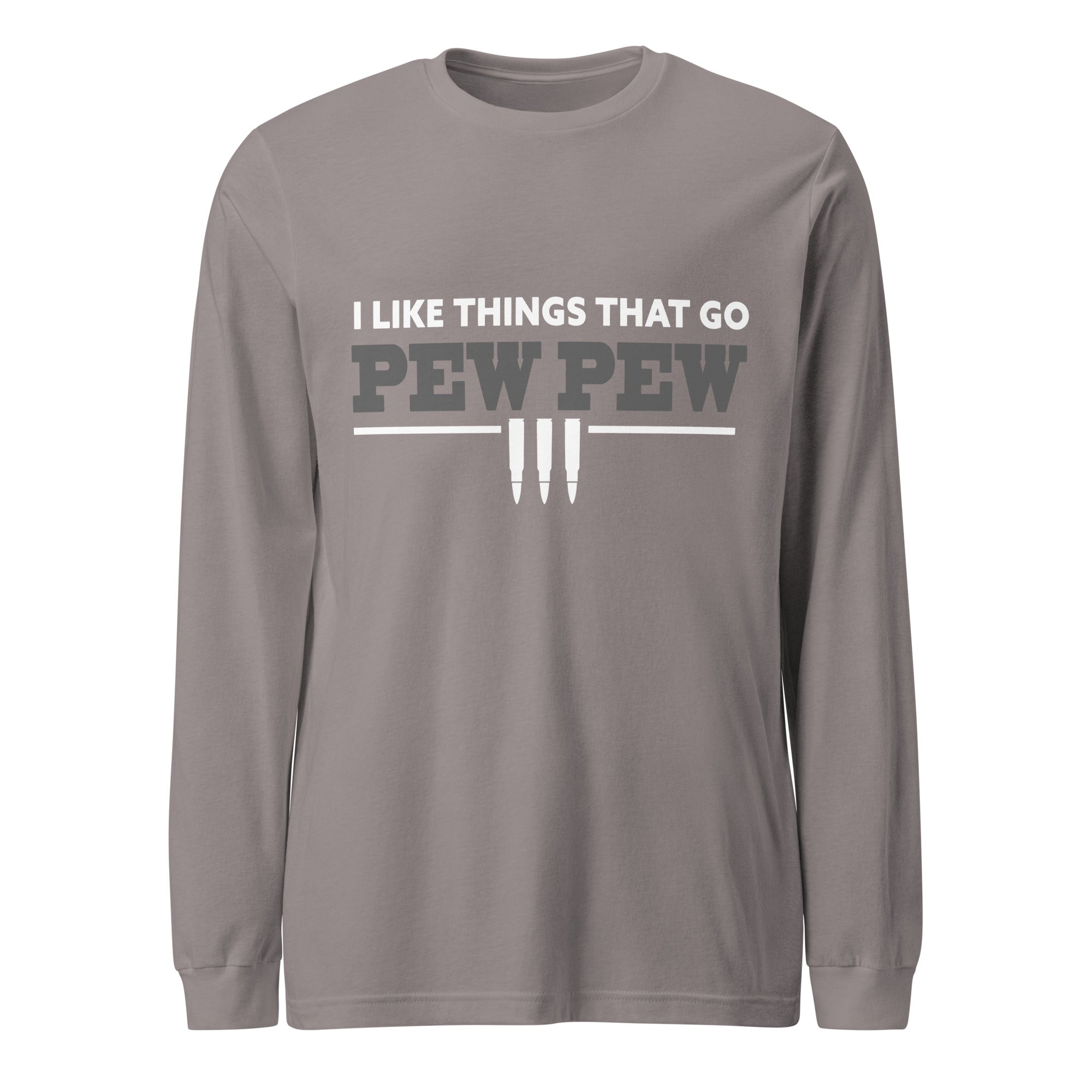 Things That Go Pew Long Sleeve Tshirt