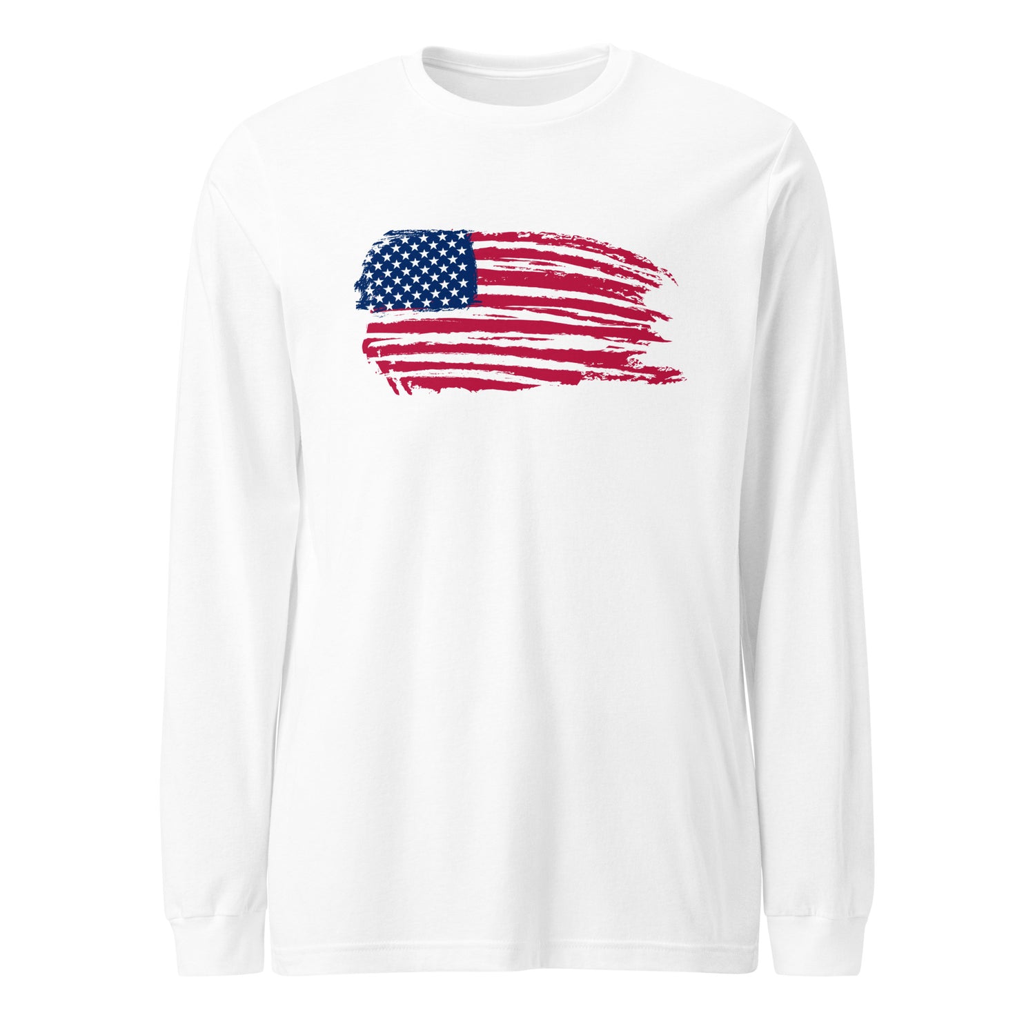 American Flag Long Sleeve Tshirt