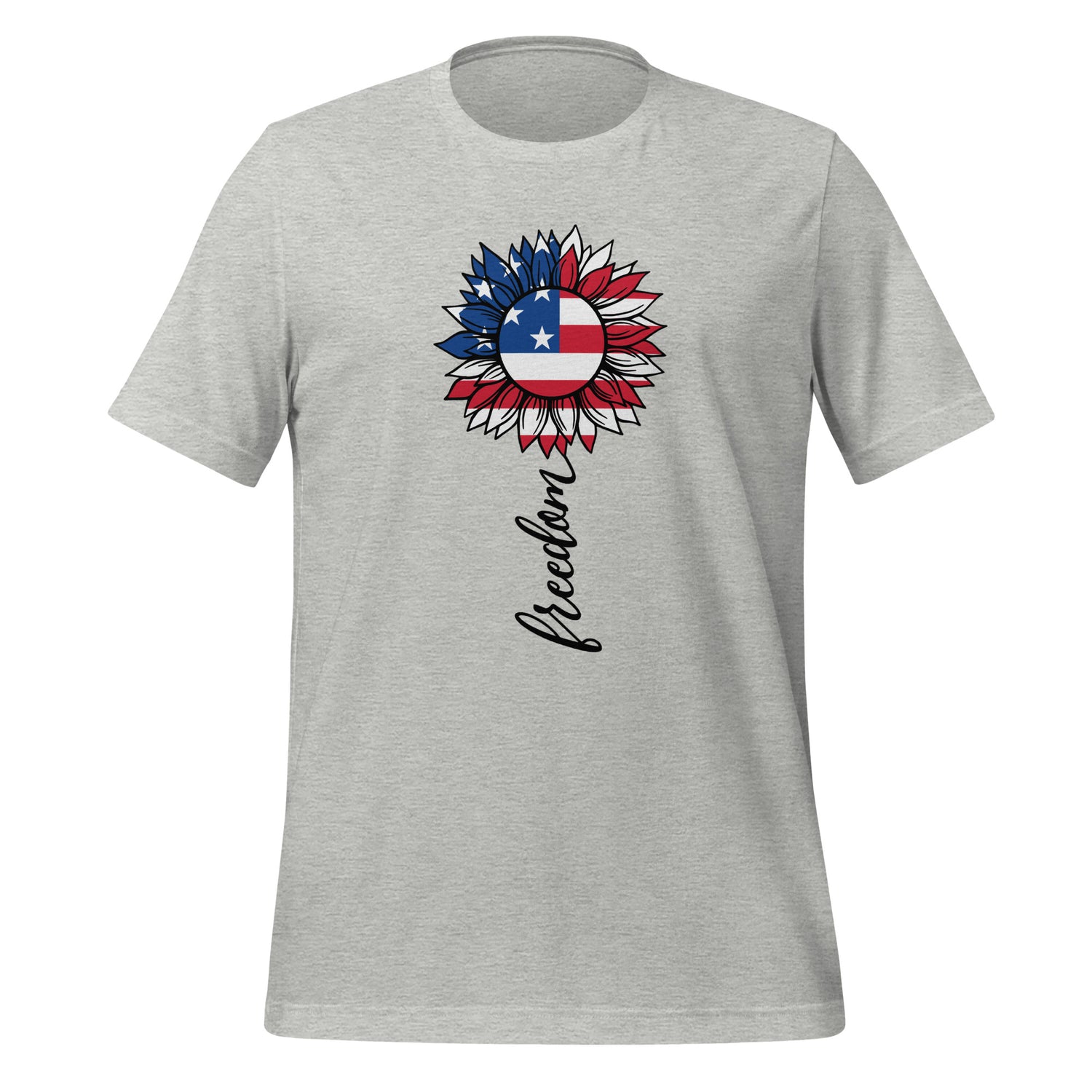 Freedom Flower Flag Tshirt