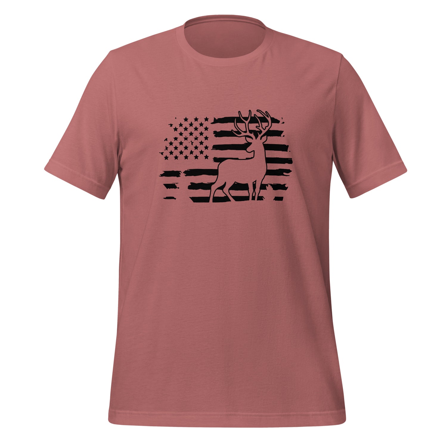 American Flag Deer Tshirt