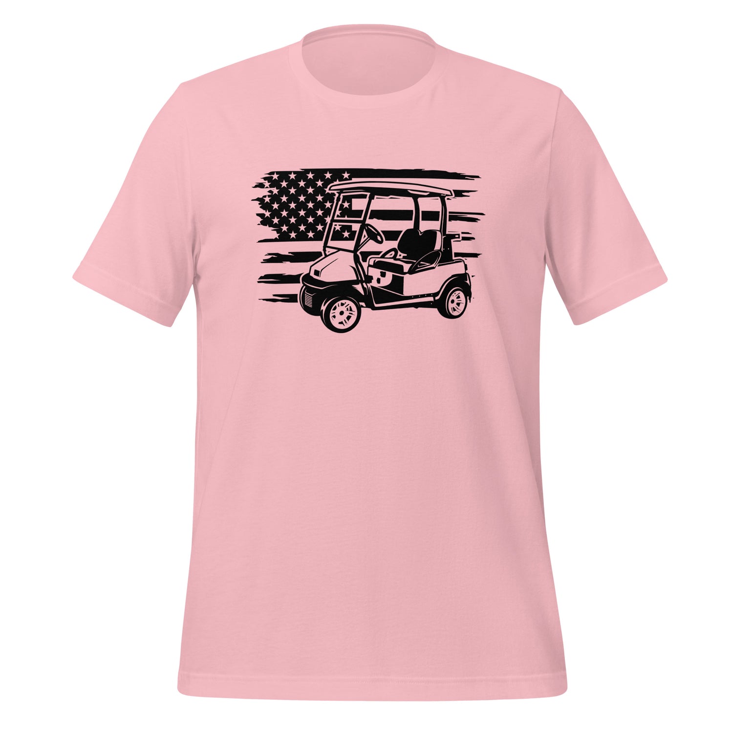 Golf Cart Distressed Flag