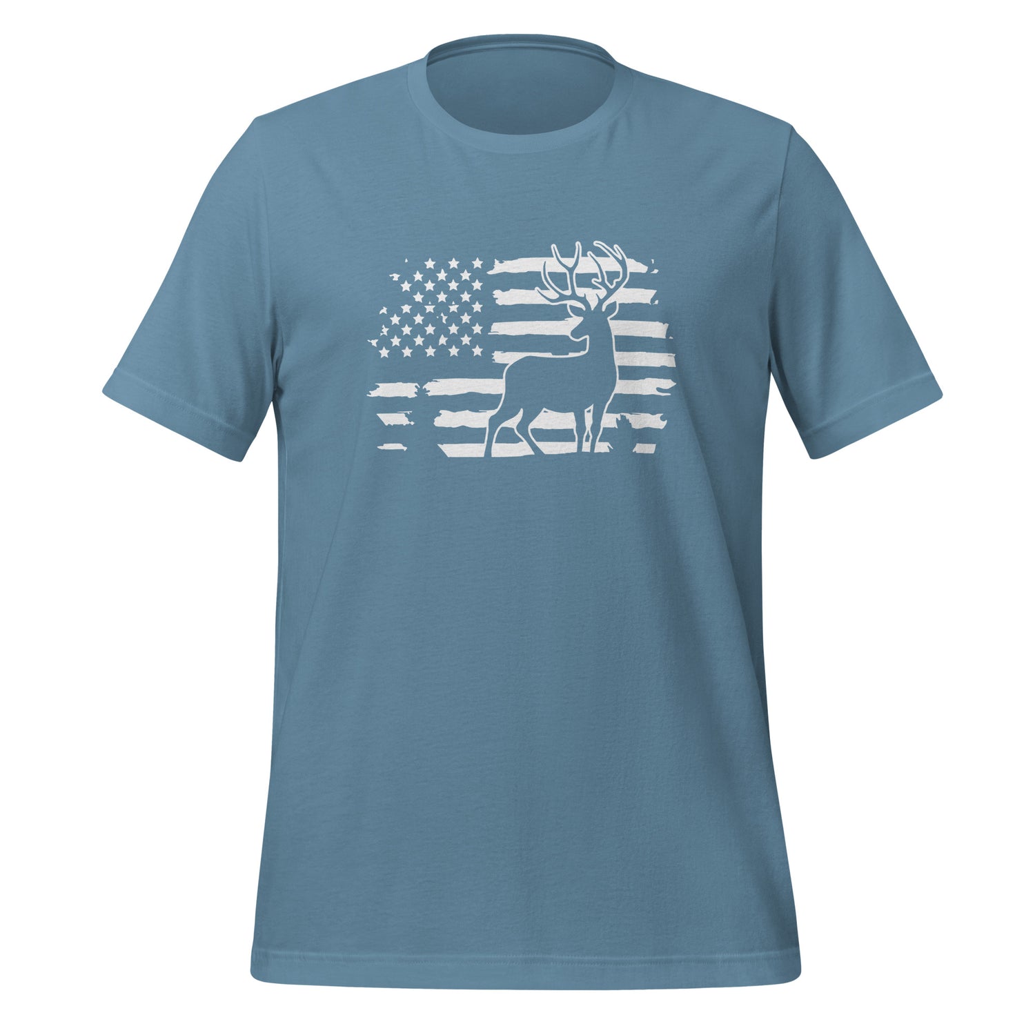 American Flag Deer Tshirt