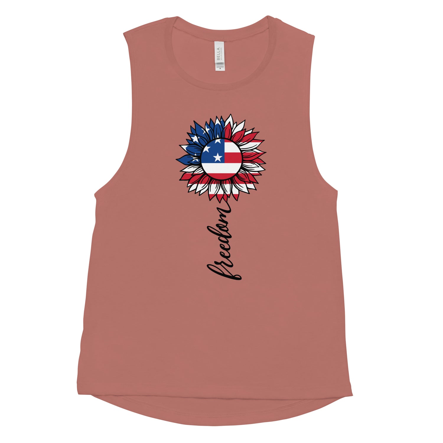 Freedom Flower Flag Ladies’ Tank Top