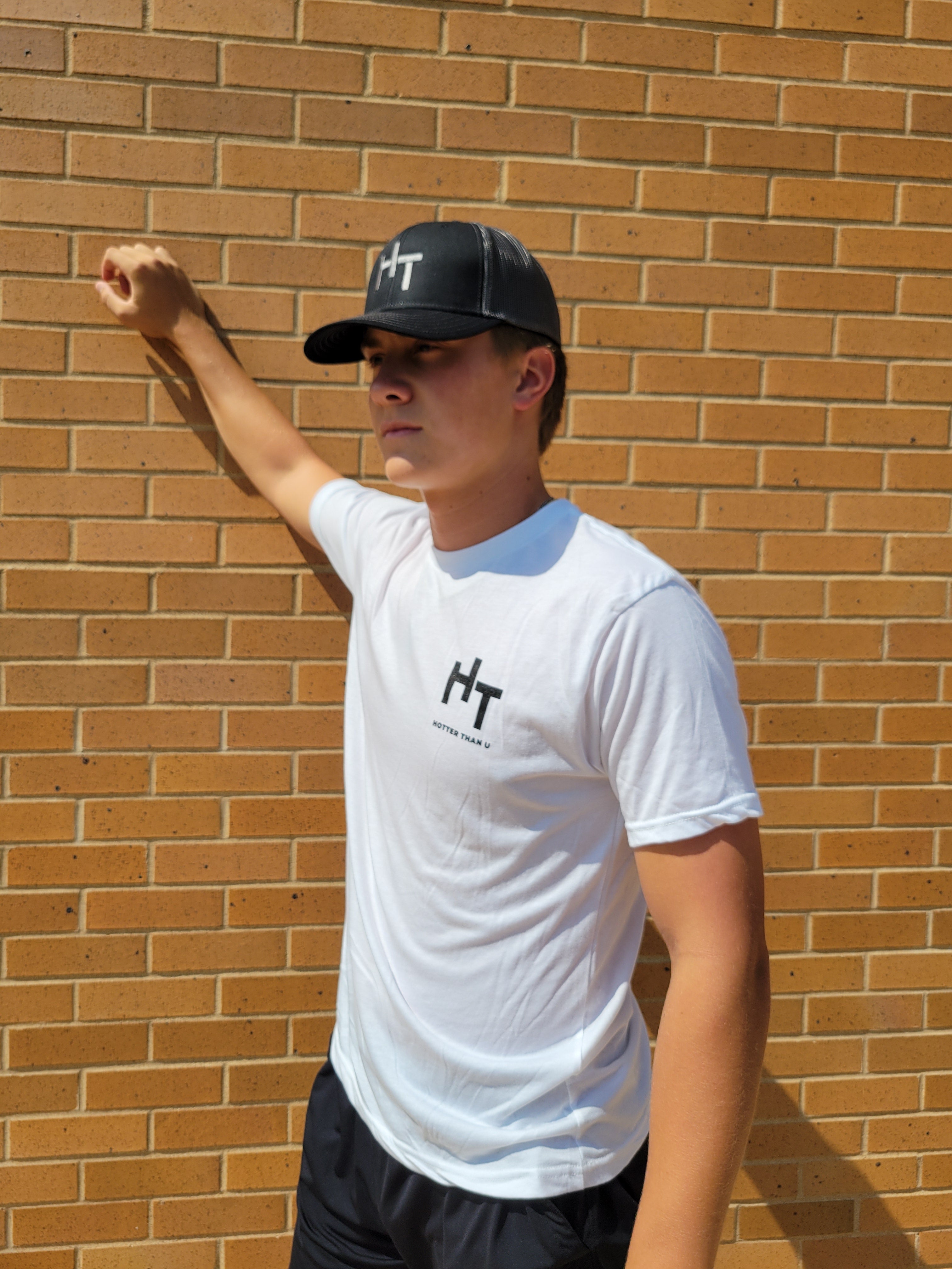 Classic 309 Performance Short Sleeve (White w/Black Logo)