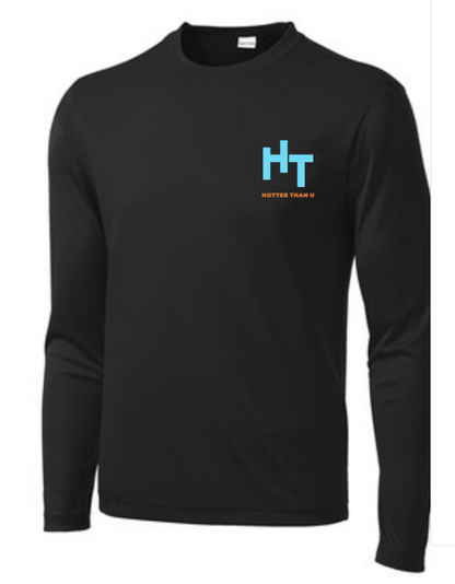 Adventure 815 Performance Long Sleeve (Black w/Blue Orange Logo)